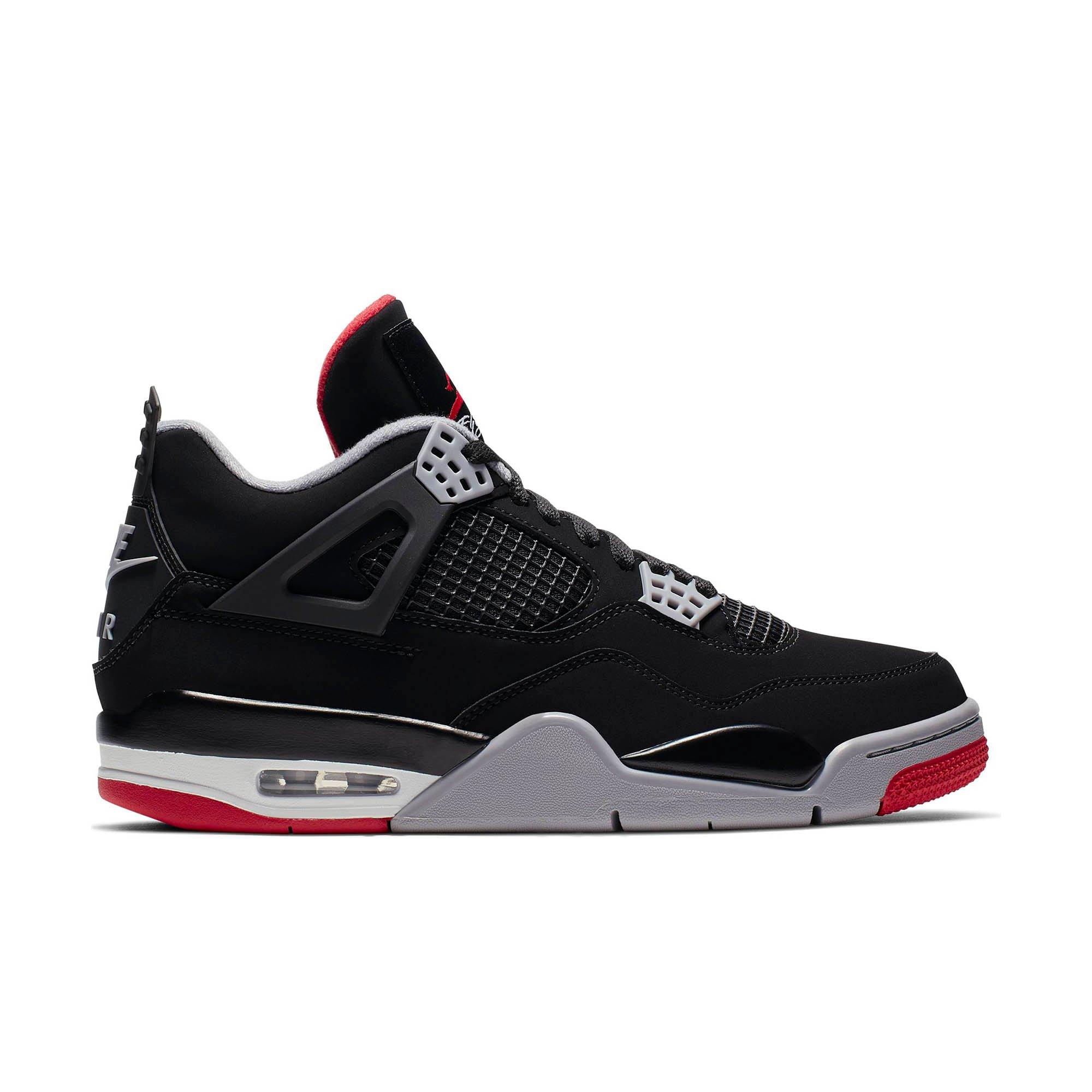 jordan 4 bred hibbett sports