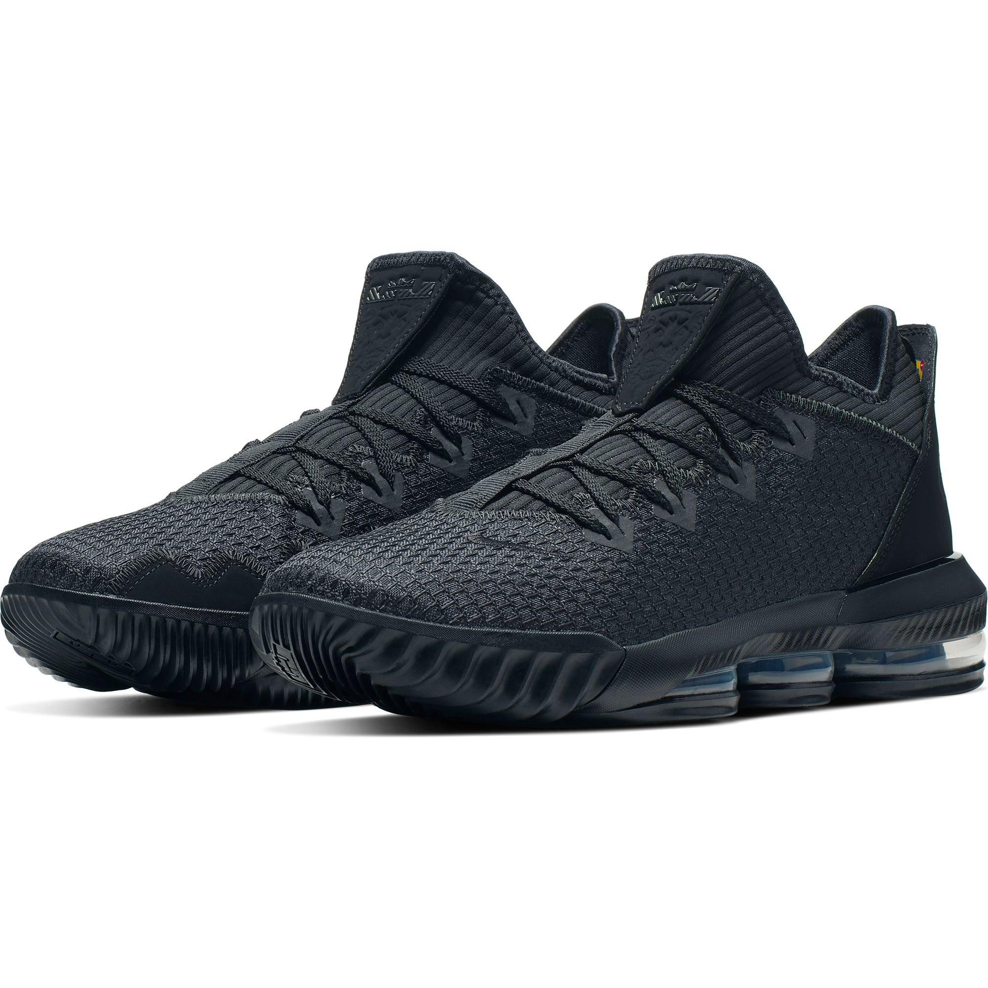 lebron 16 low black