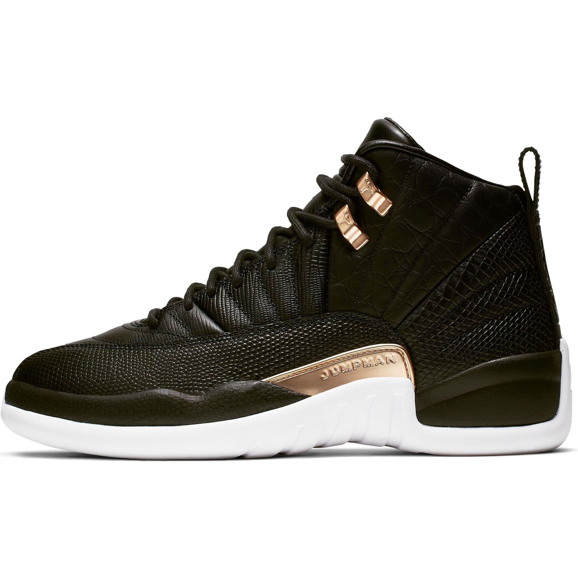 black and gold jordans for women