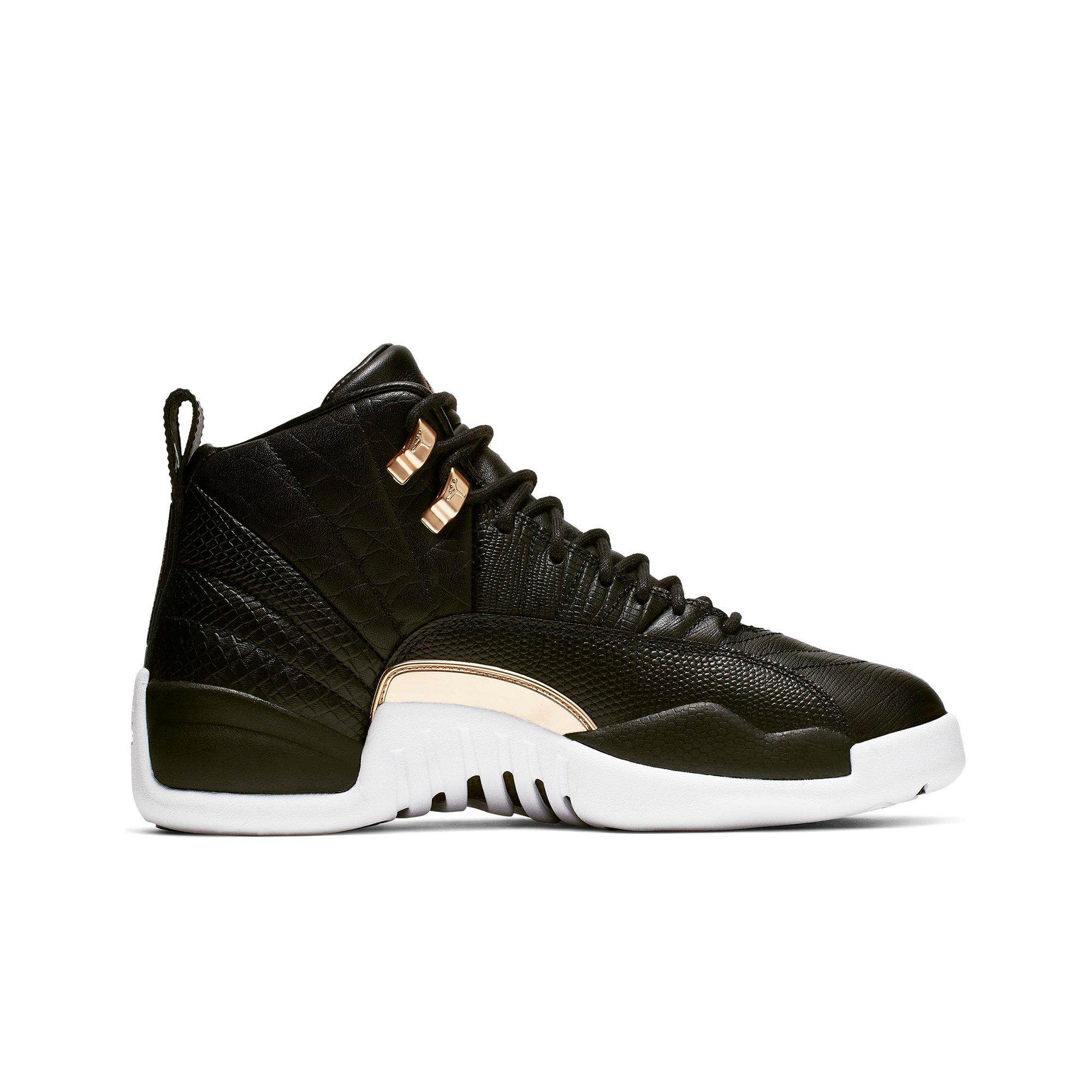 black and gold jordan's women's