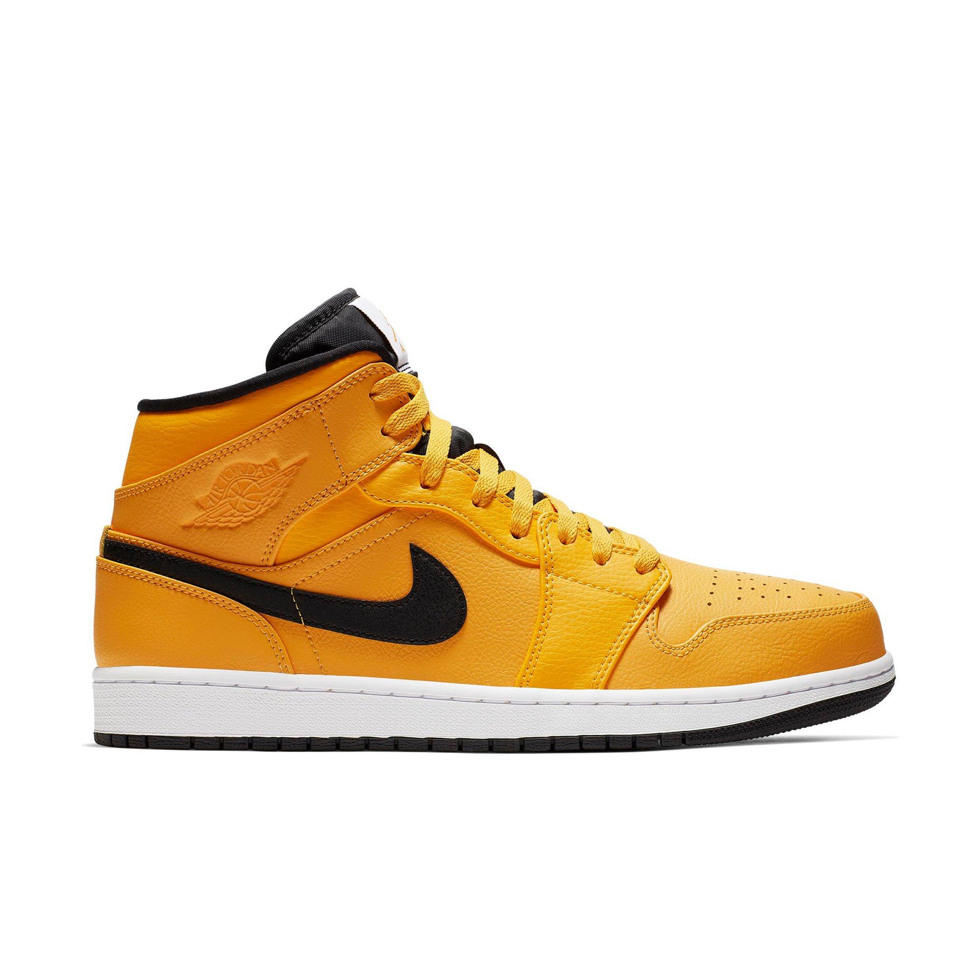 air jordan 1 mid university gold