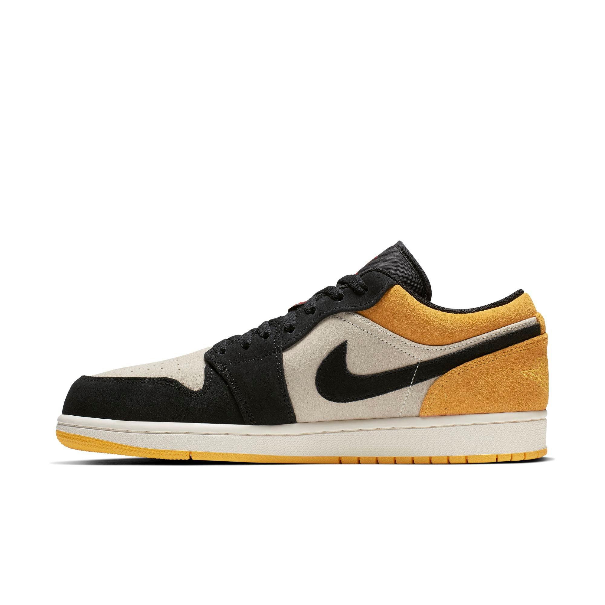 air jordan 1 low sail university gold