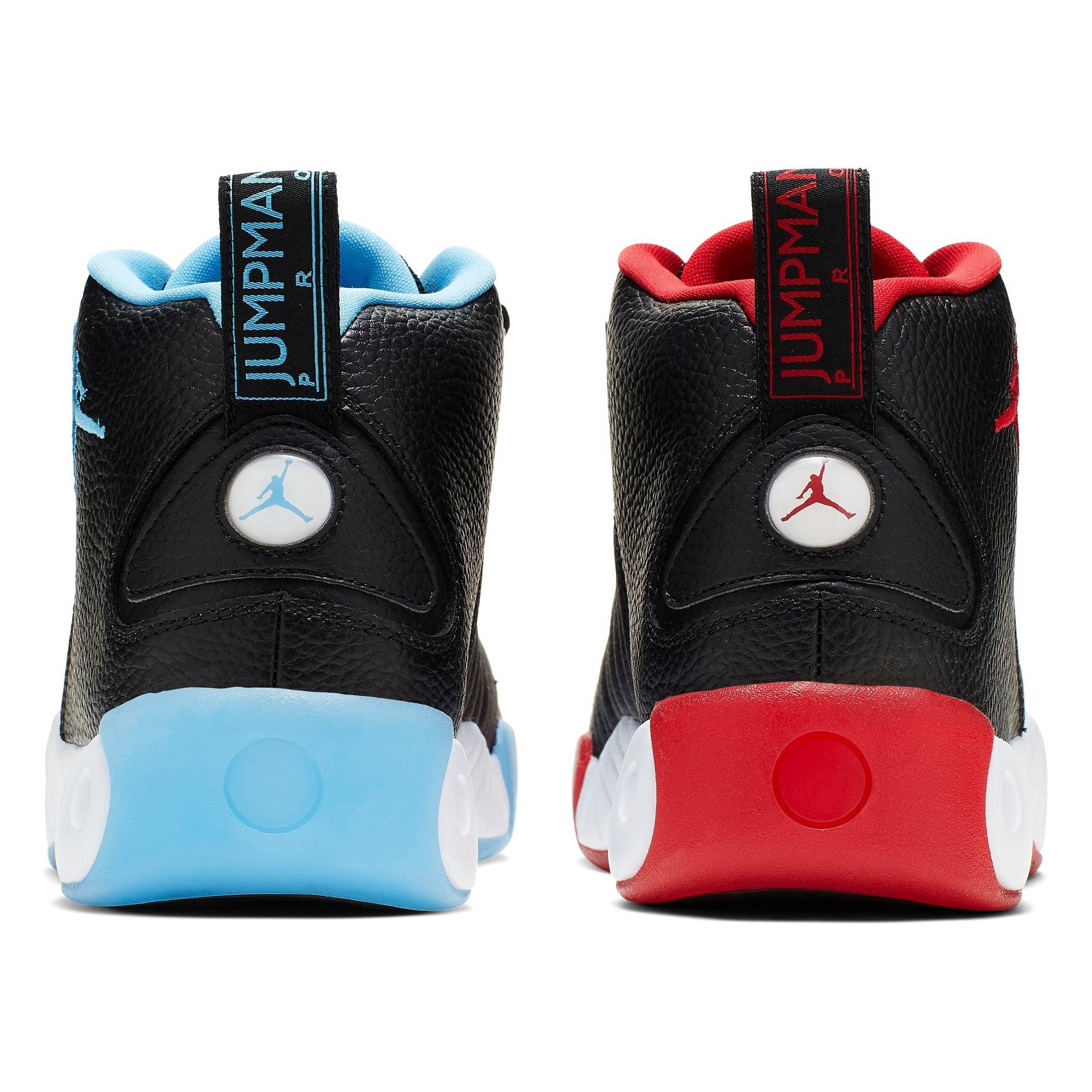 Jordan Jumpman Pro "Black/Gym Red/University Blue" Men's Shoe - BLACK/RED Thumbnail View 6