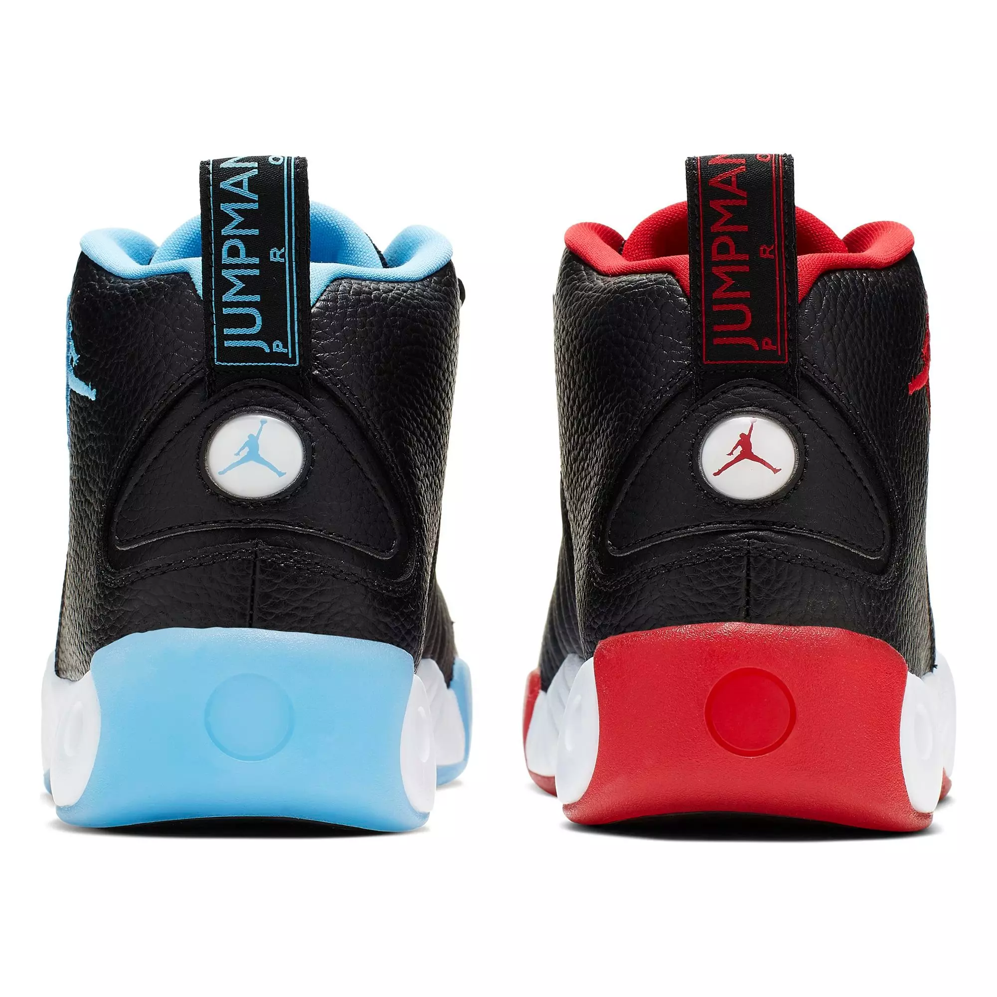 Jordan Jumpman Pro "Black/Gym Red/University Blue" Men's Shoe - BLACK/RED