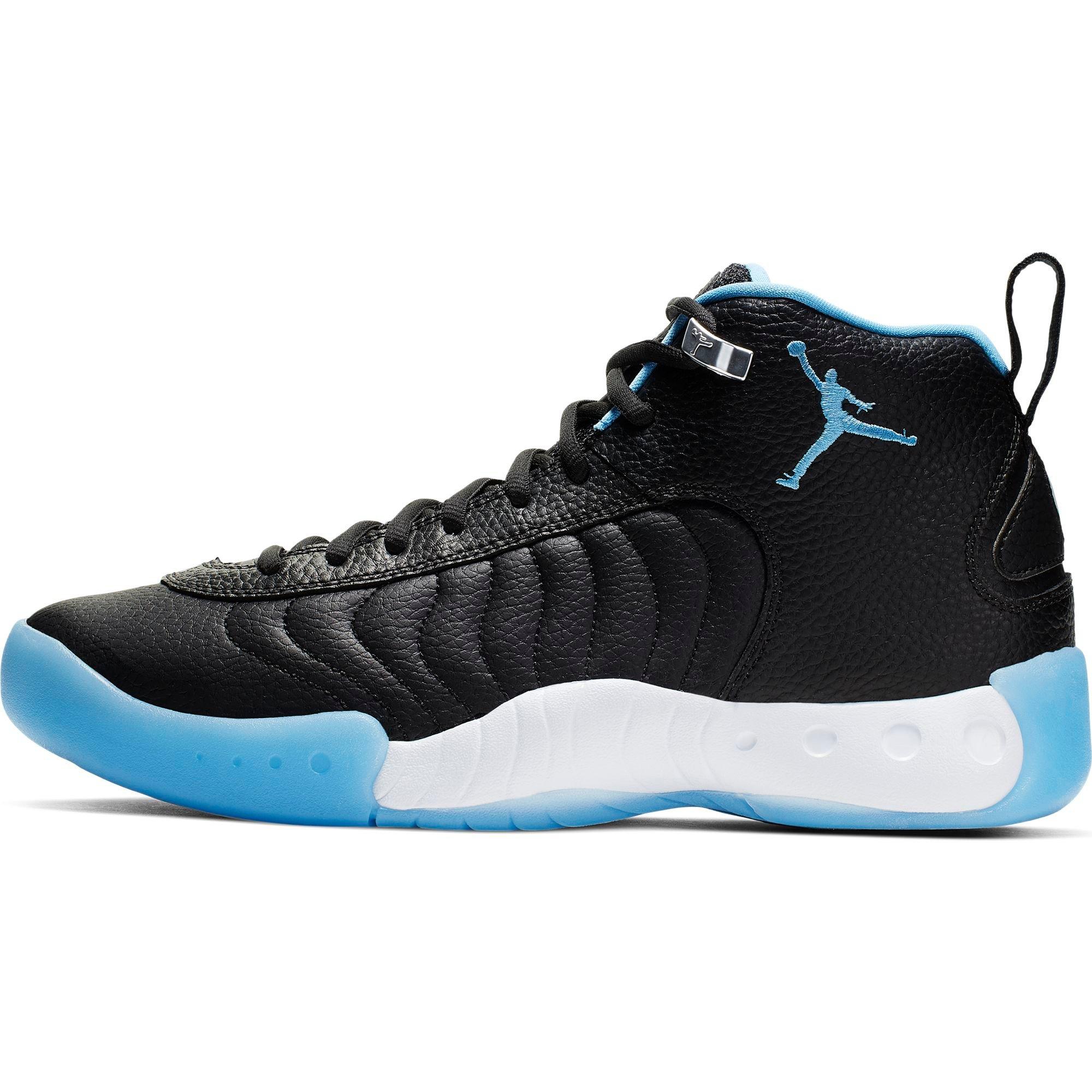 jordan jumpman pro black gym red university blue