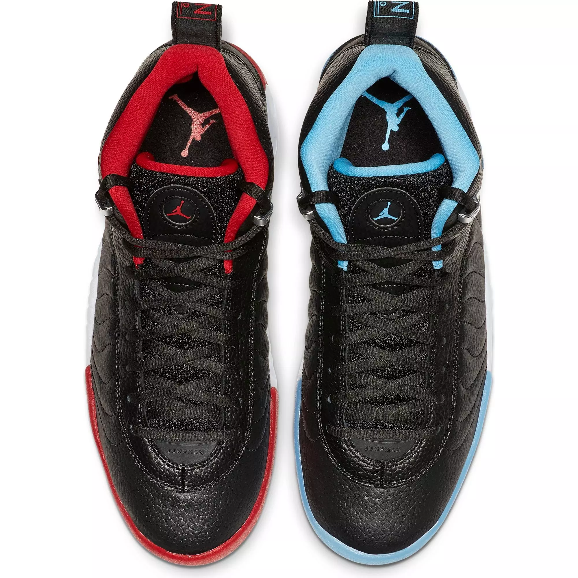 Jordan Jumpman Pro "Black/Gym Red/University Blue" Men's Shoe - BLACK/RED