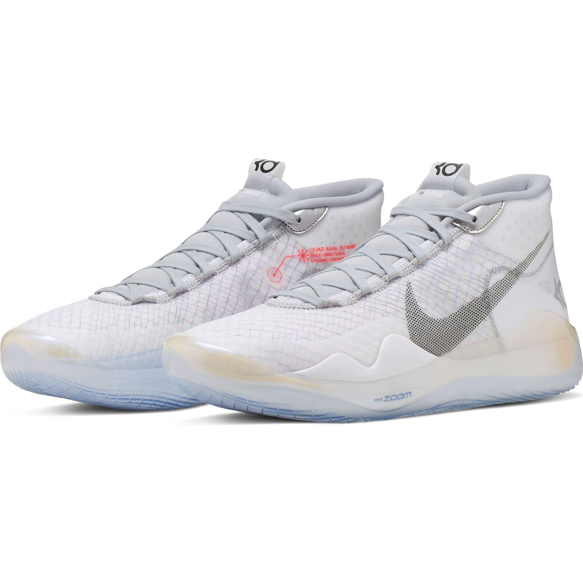 nike zoom kd 12 white wolf grey