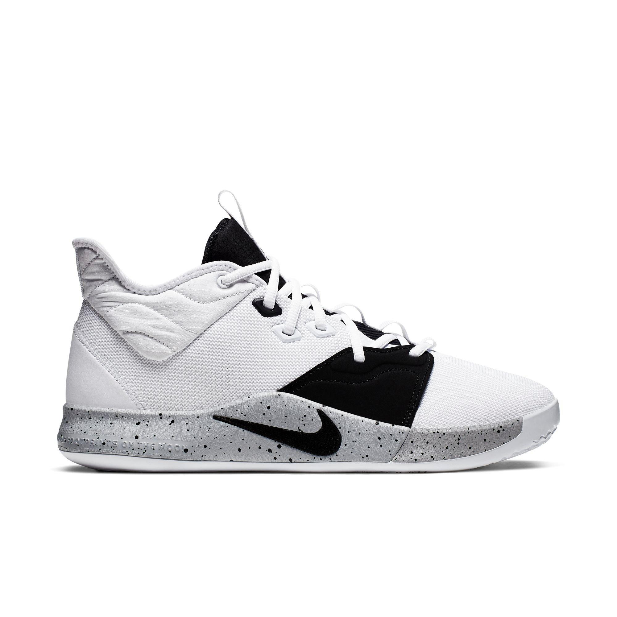 pg3 shoes black and white