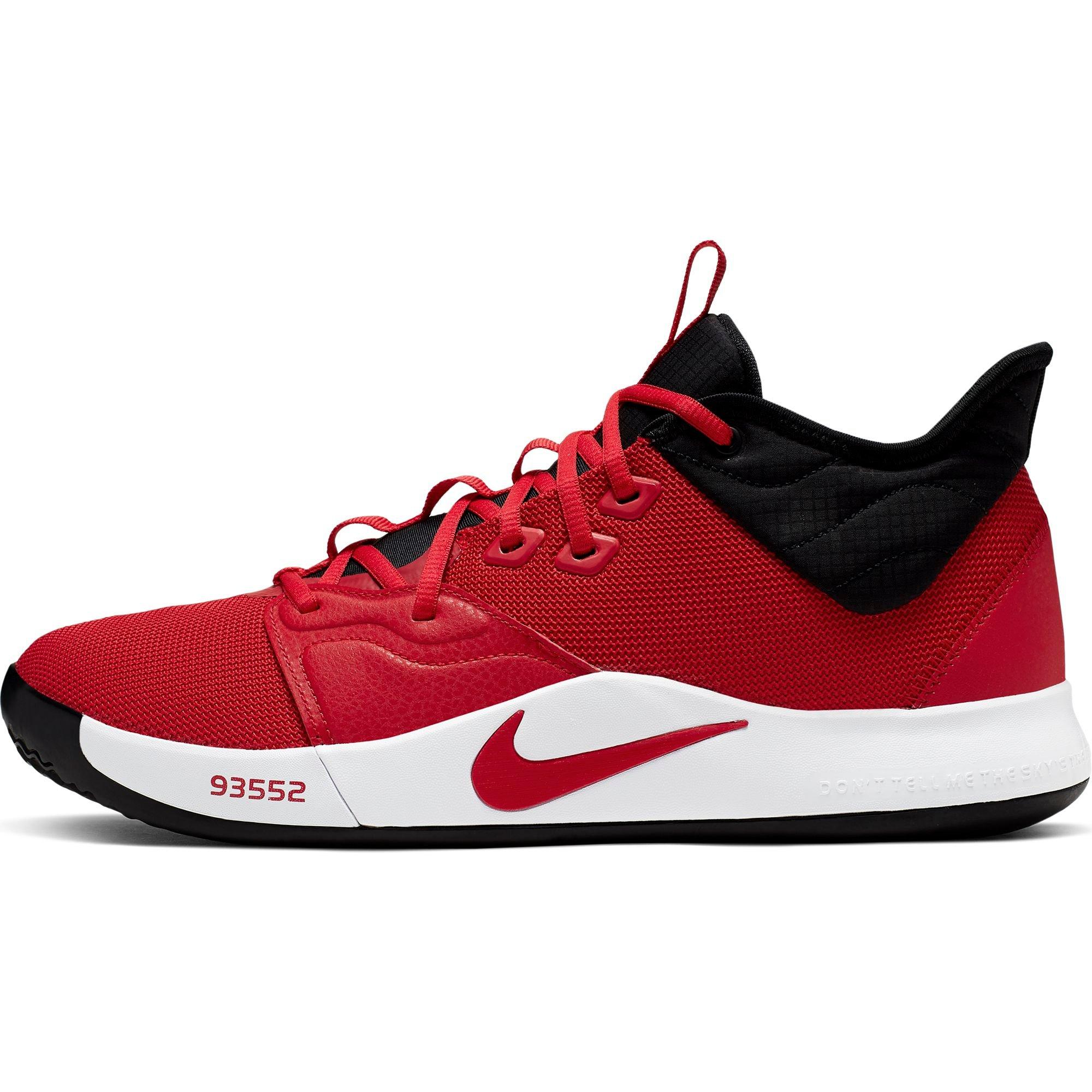 pg shoes red