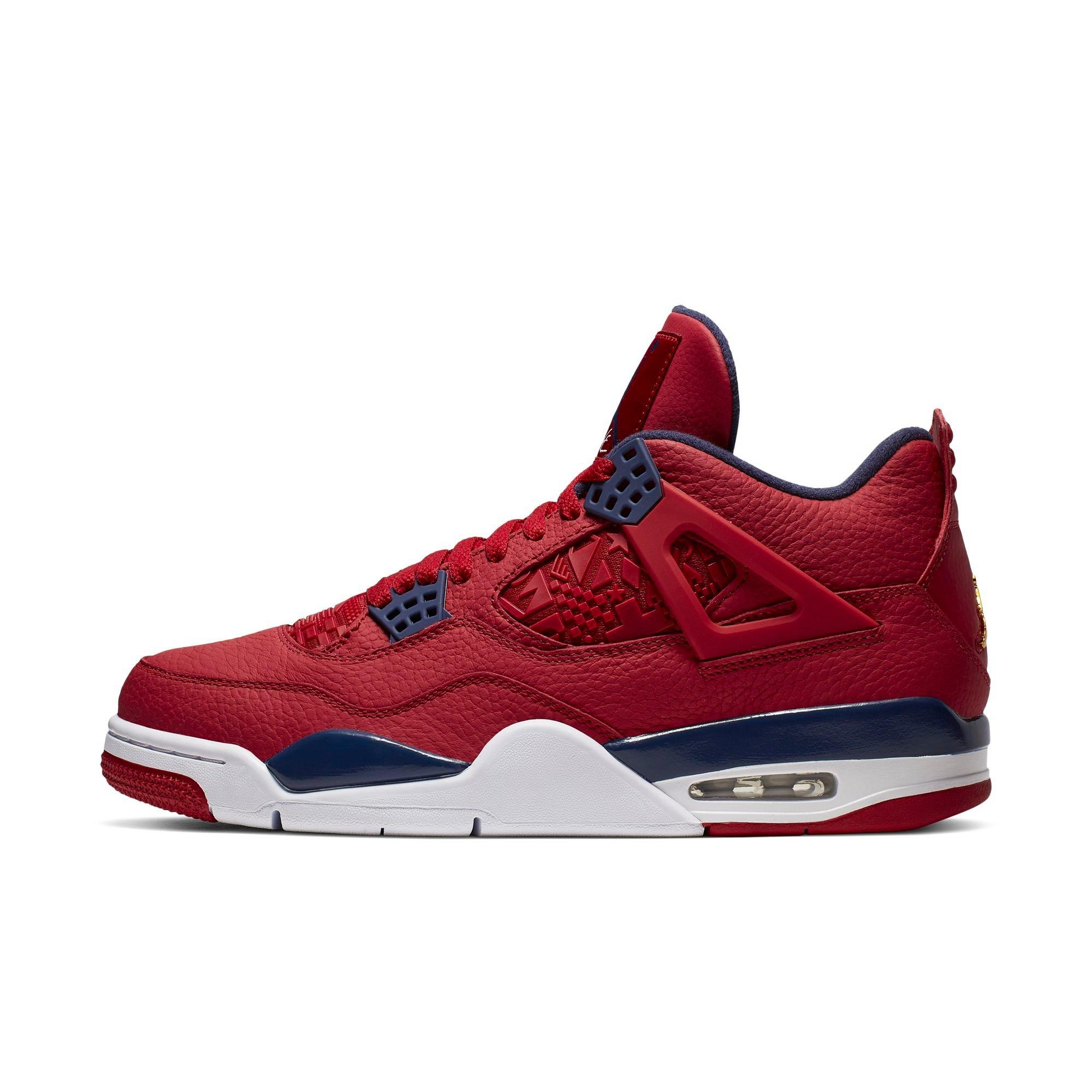 jordan retro 4 red blue