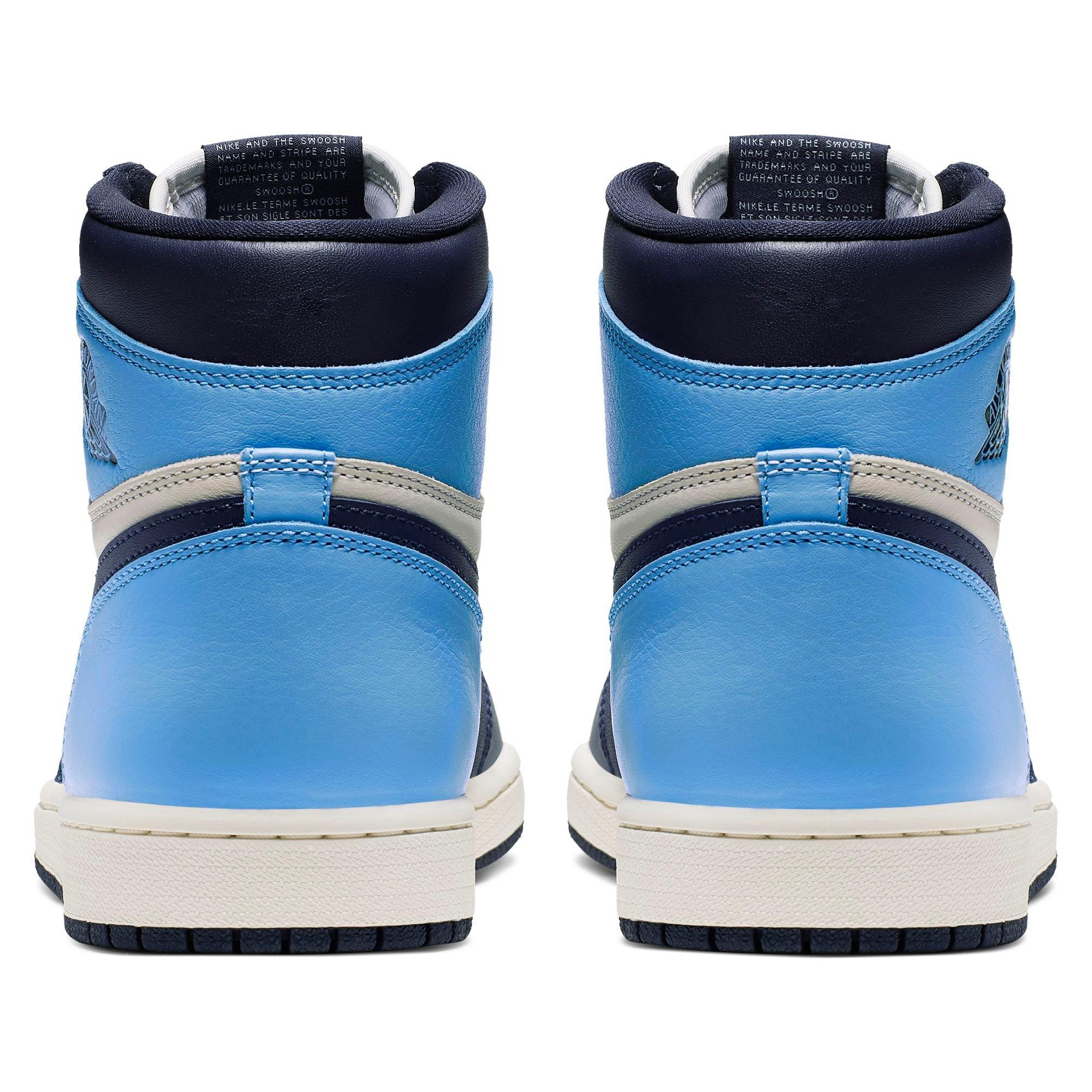 Jordan 1 Retro High Og Obsidian University Blue Men S Shoe Hibbett City Gear