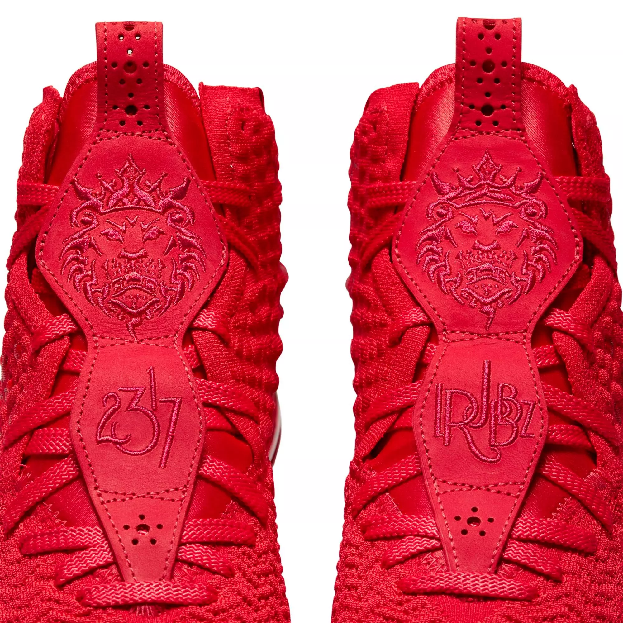 Nike LeBron 17 "University Red" Men's Basketball Shoe - RED/BLACK