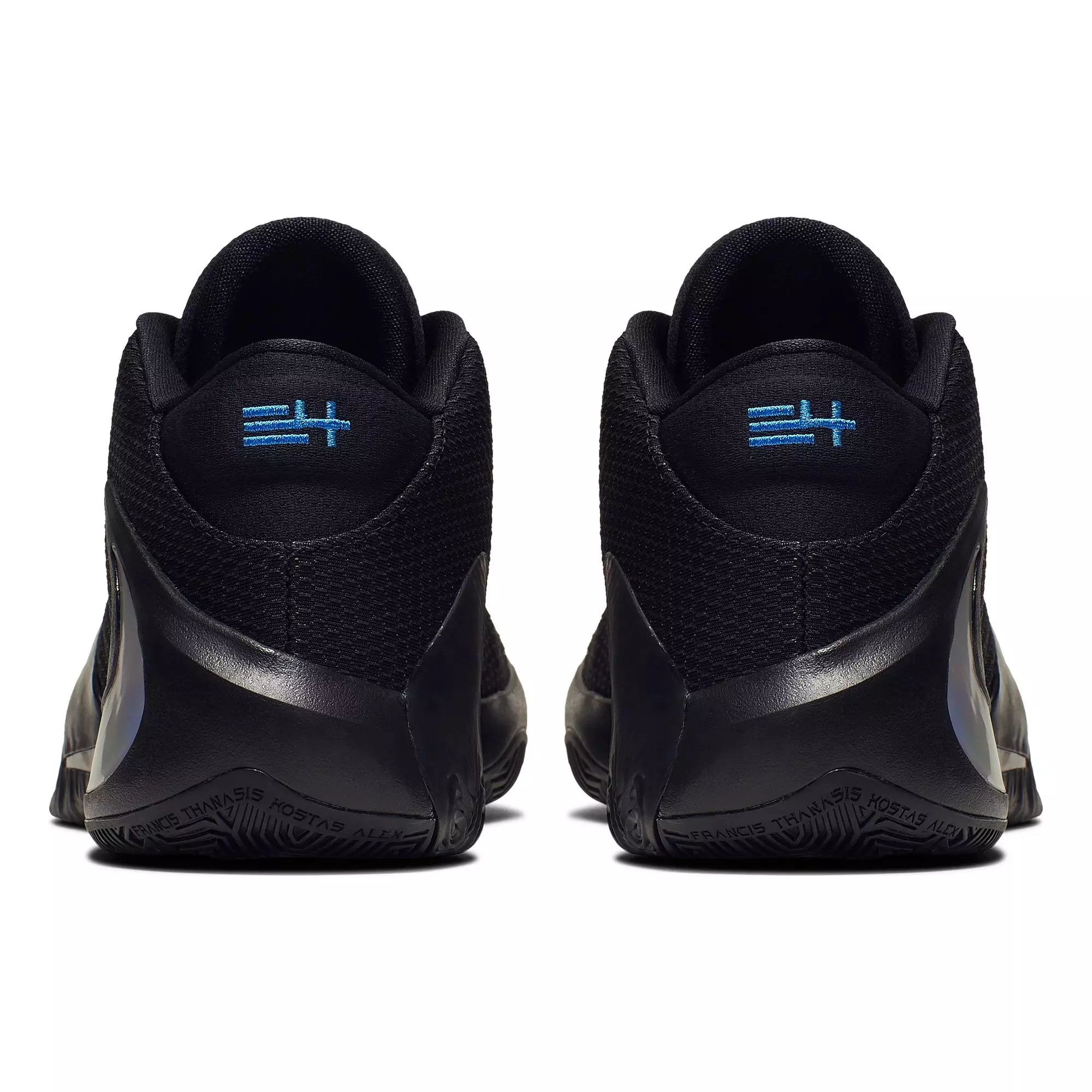 Nike Zoom Freak 1 "Black/Multicolor/Photo Blue" Men's Basketball Shoe - BLACK/WHITE