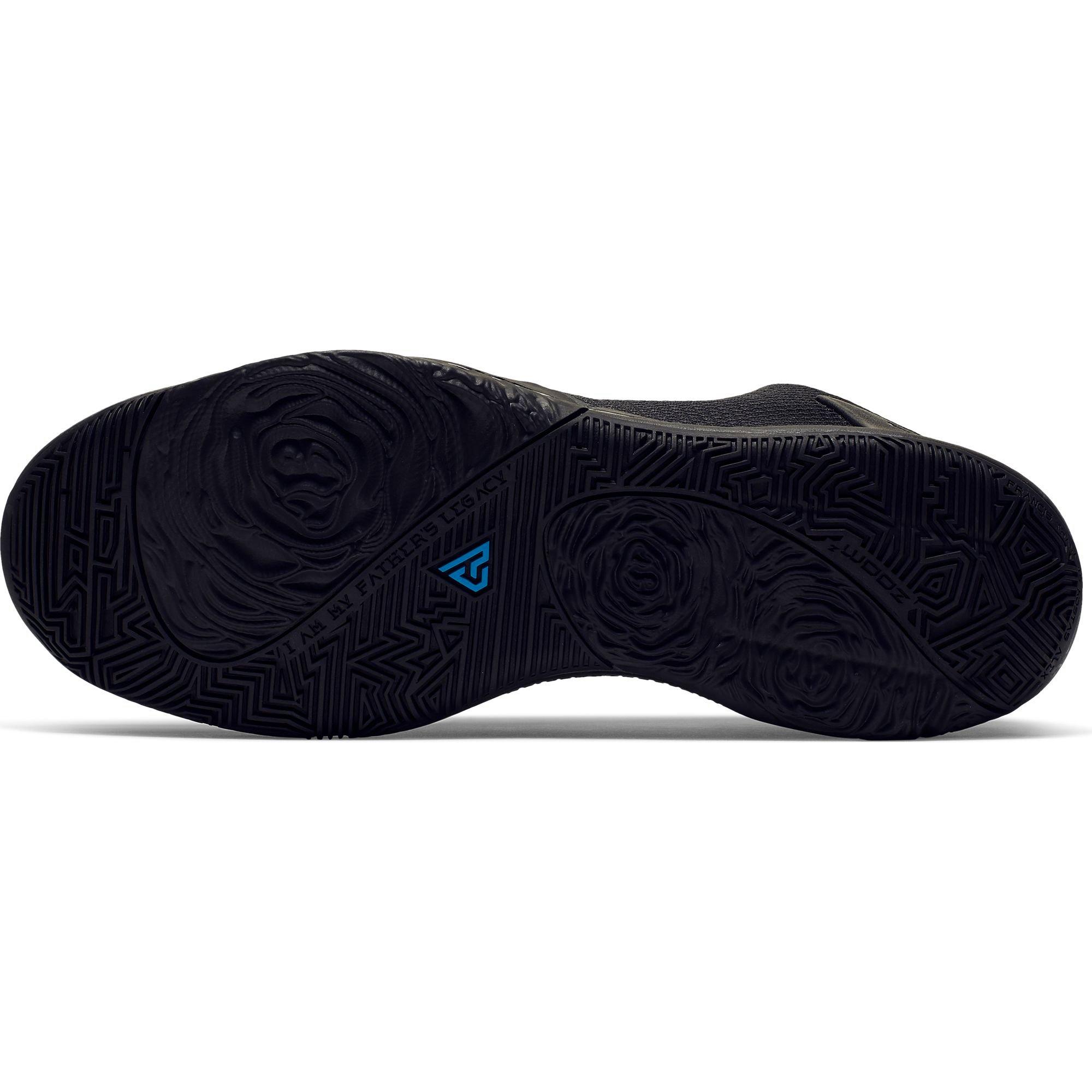 Nike Zoom Freak 1 "Black/Multicolor/Photo Blue" Men's Basketball Shoe - BLACK/WHITE Thumbnail View 7