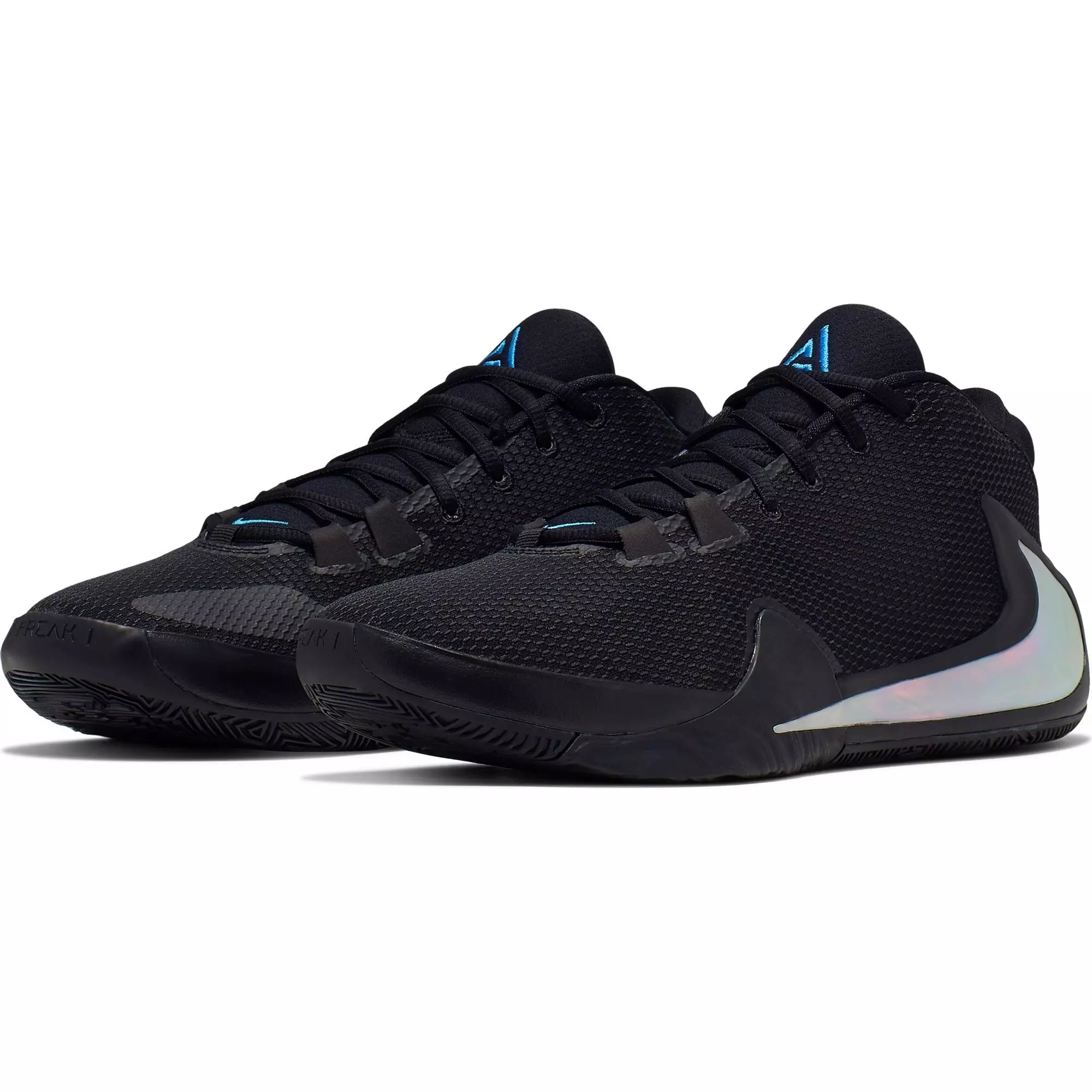 Nike Zoom Freak 1 "Black/Multicolor/Photo Blue" Men's Basketball Shoe - BLACK/WHITE