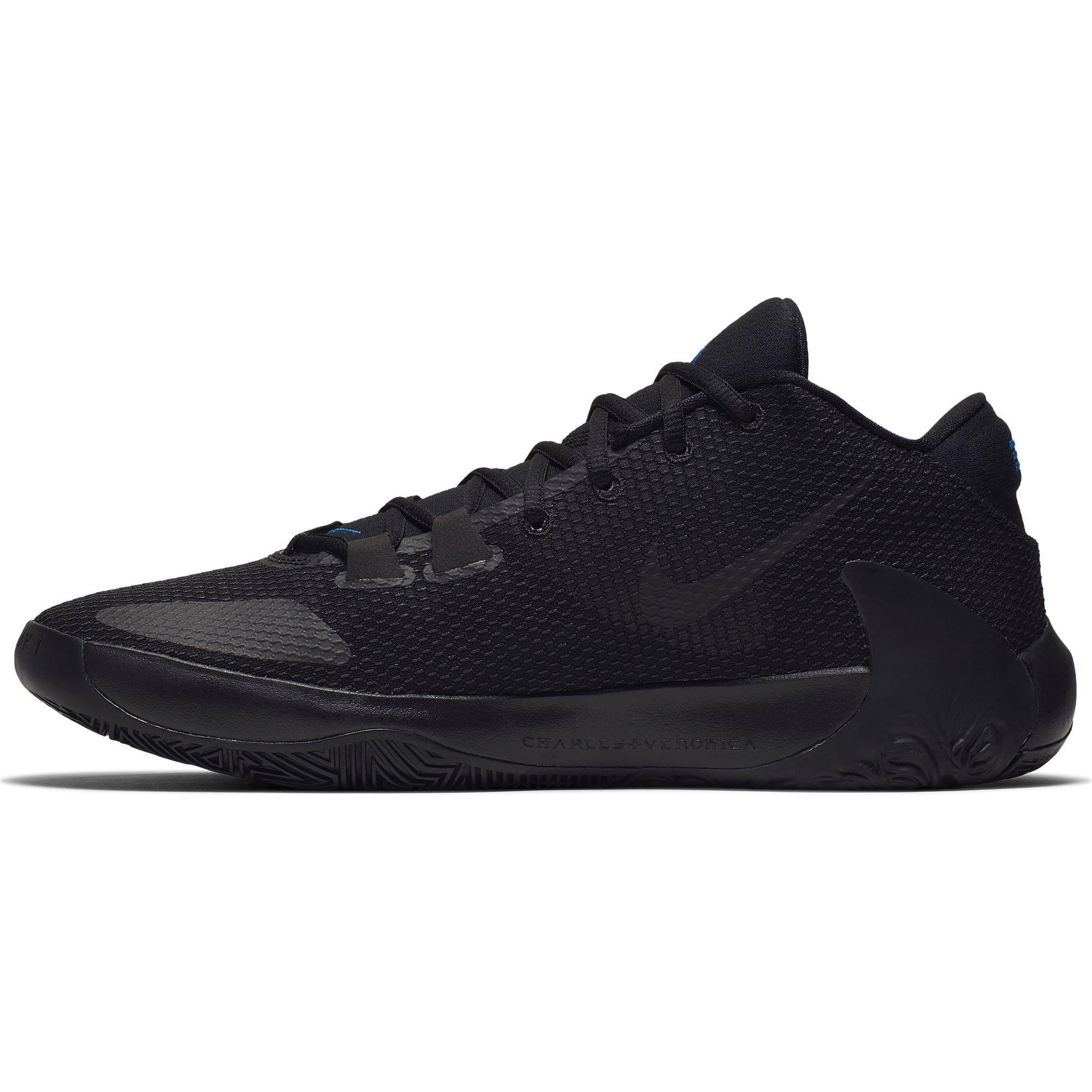 Nike Zoom Freak 1 "Black/Multicolor/Photo Blue" Men's Basketball Shoe - BLACK/WHITE Thumbnail View 4
