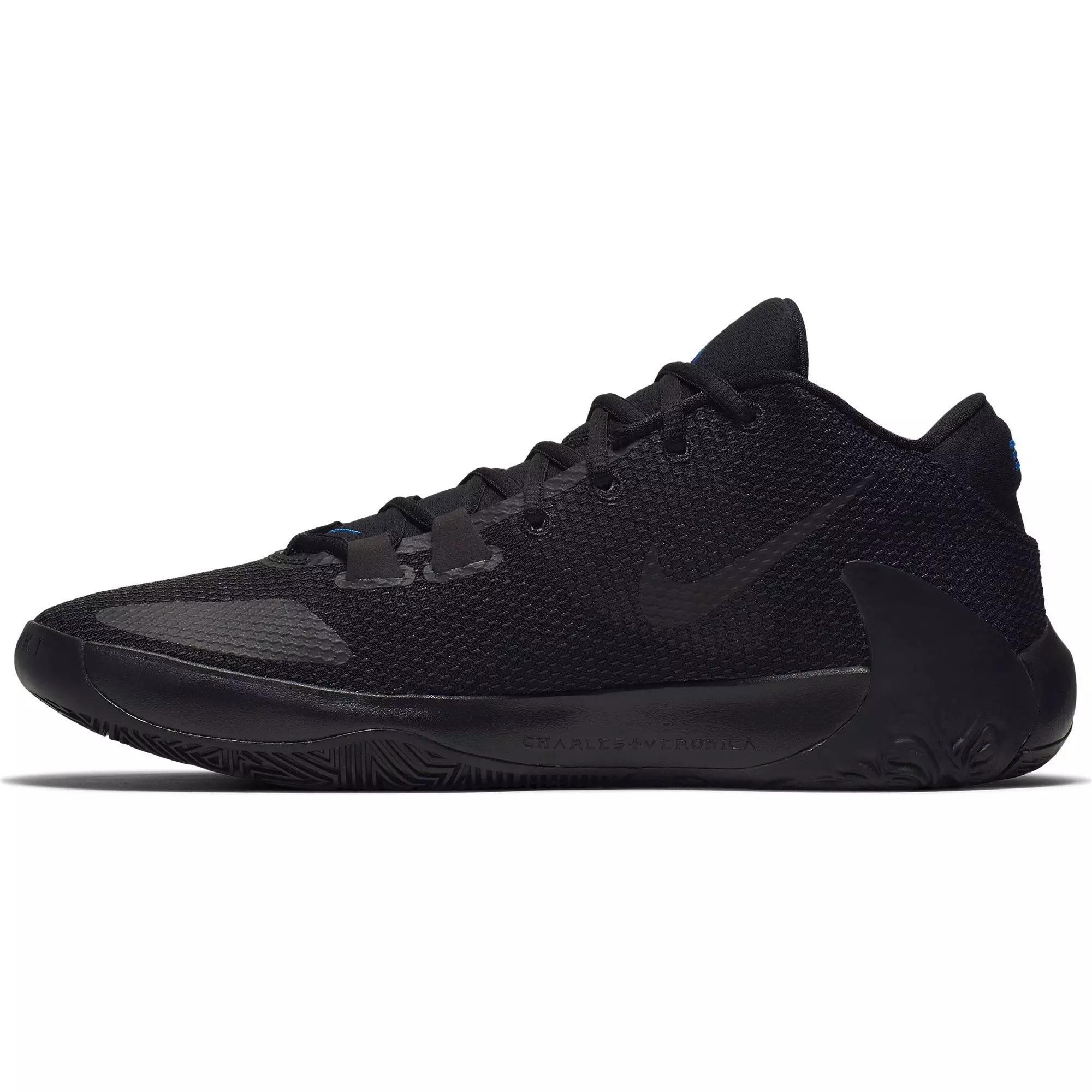 Nike Zoom Freak 1 "Black/Multicolor/Photo Blue" Men's Basketball Shoe - BLACK/WHITE