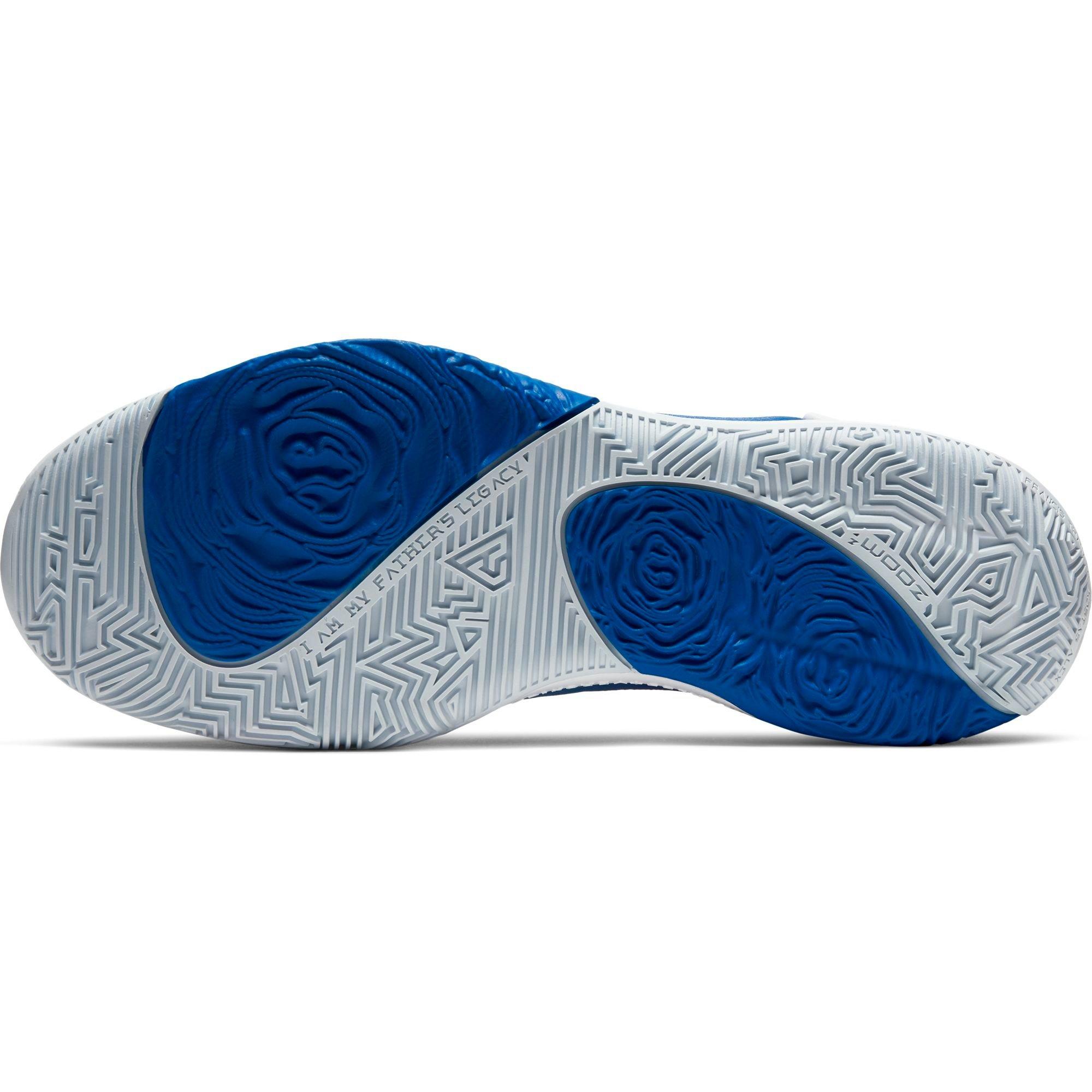 Nike Zoom Freak 1 "Hyper Royal/Metallic Gold" Men's Basketball Shoe - ROYAL/WHITE/GOLD Thumbnail View 6