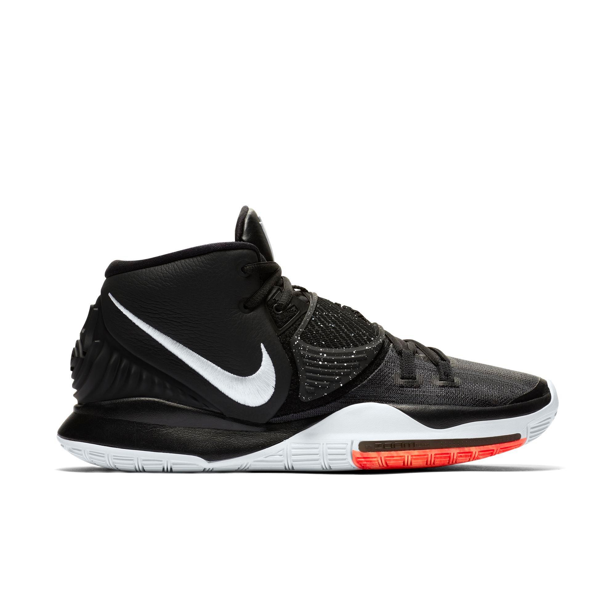 men's nike black and white basketball shoes