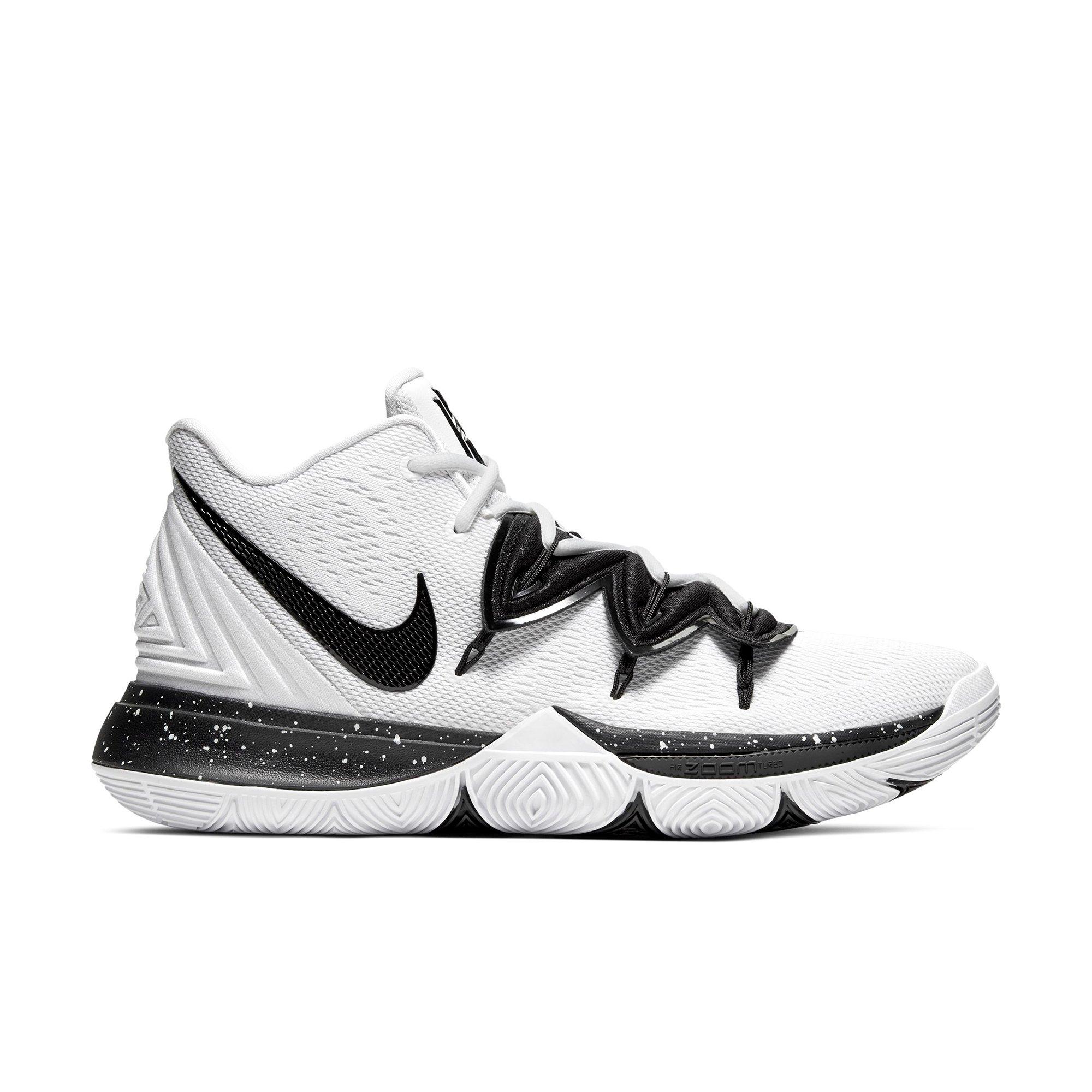 black and white kyrie irving shoes