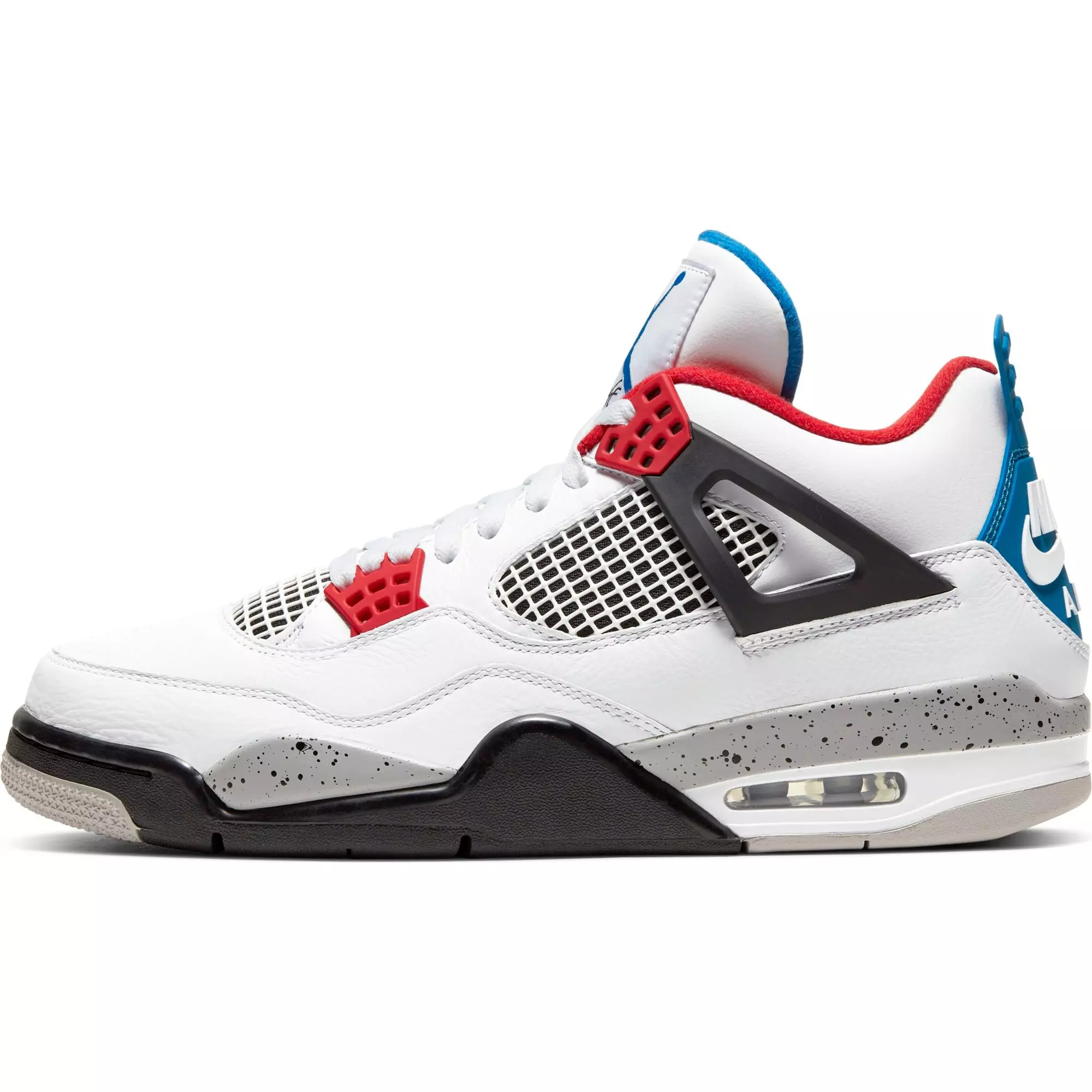 Jordan 4 Retro SE "What The" Men's Shoe - WHITE/RED/BLUE
