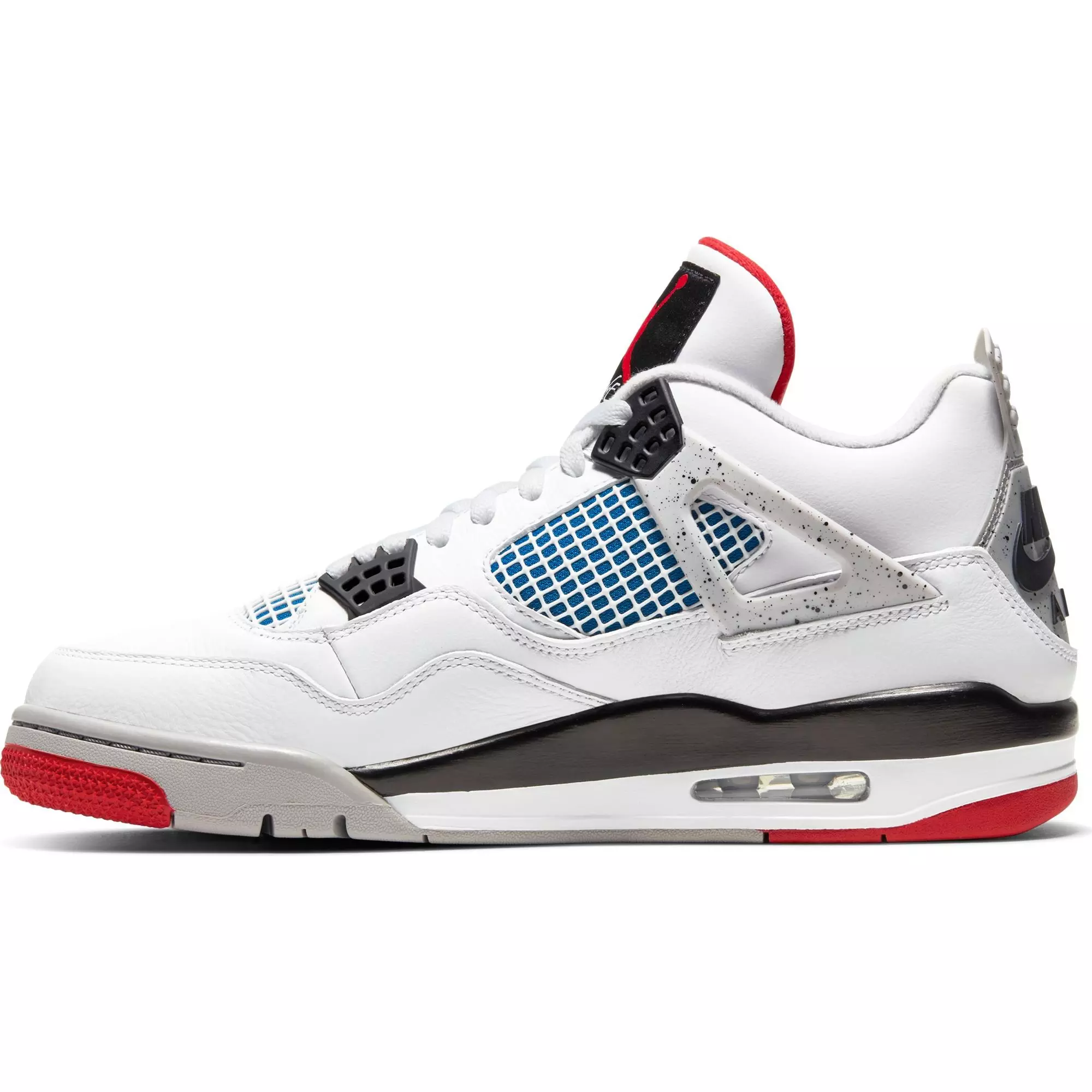 Jordan 4 Retro SE "What The" Men's Shoe - WHITE/RED/BLUE