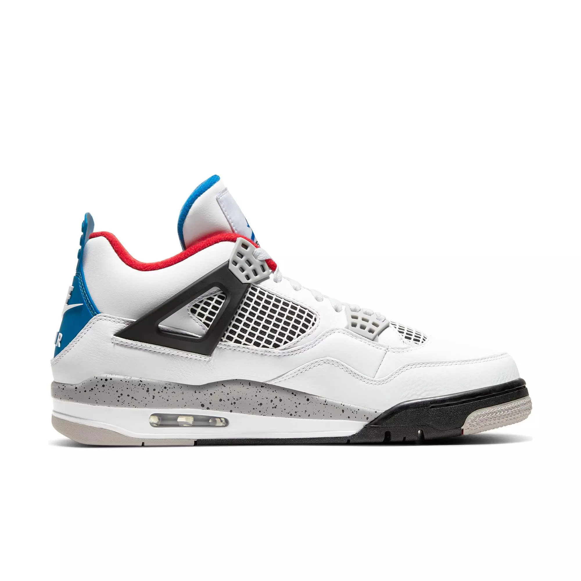 Jordan 4 Retro SE "What The" Men's Shoe - WHITE/RED/BLUE
