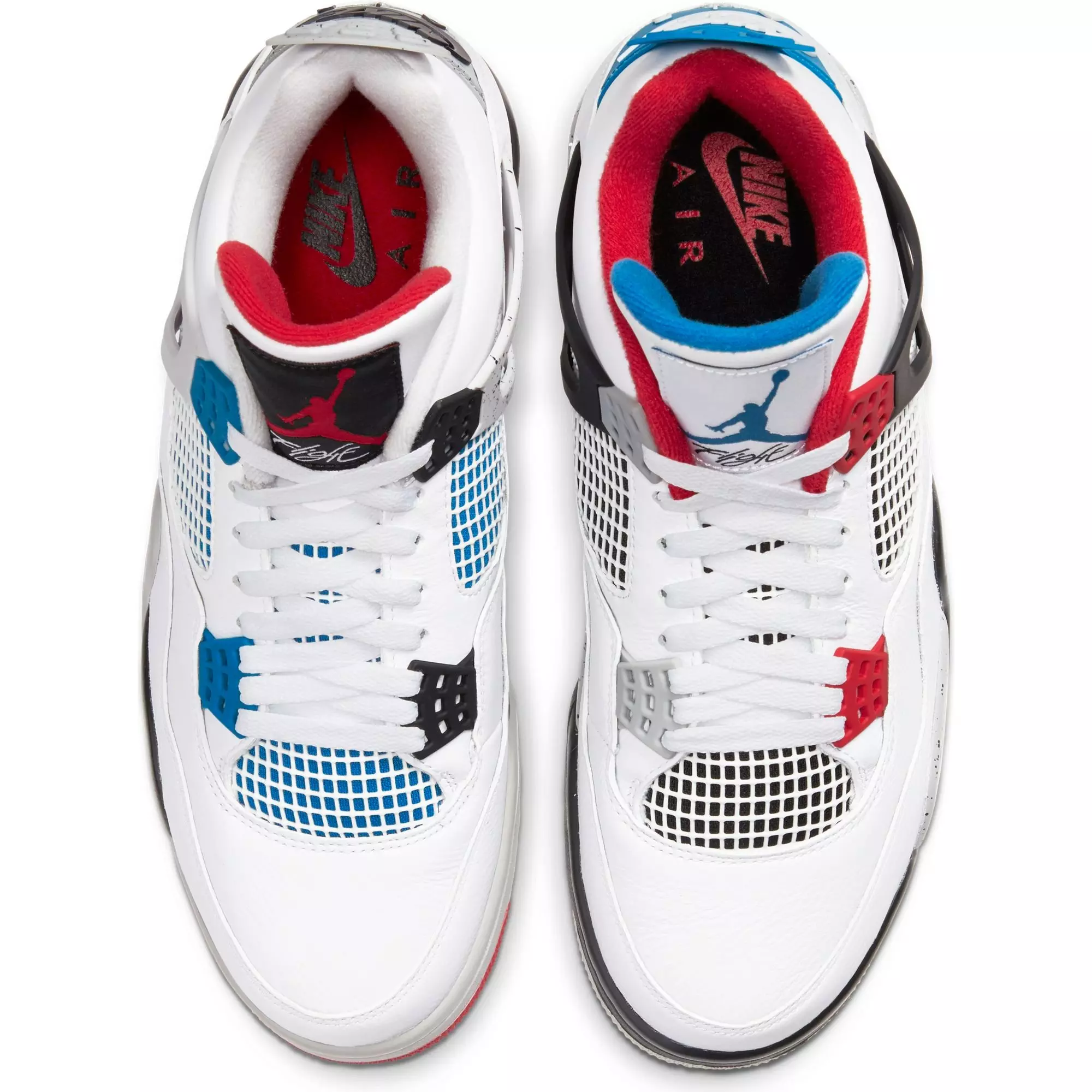 Jordan 4 Retro SE "What The" Men's Shoe - WHITE/RED/BLUE