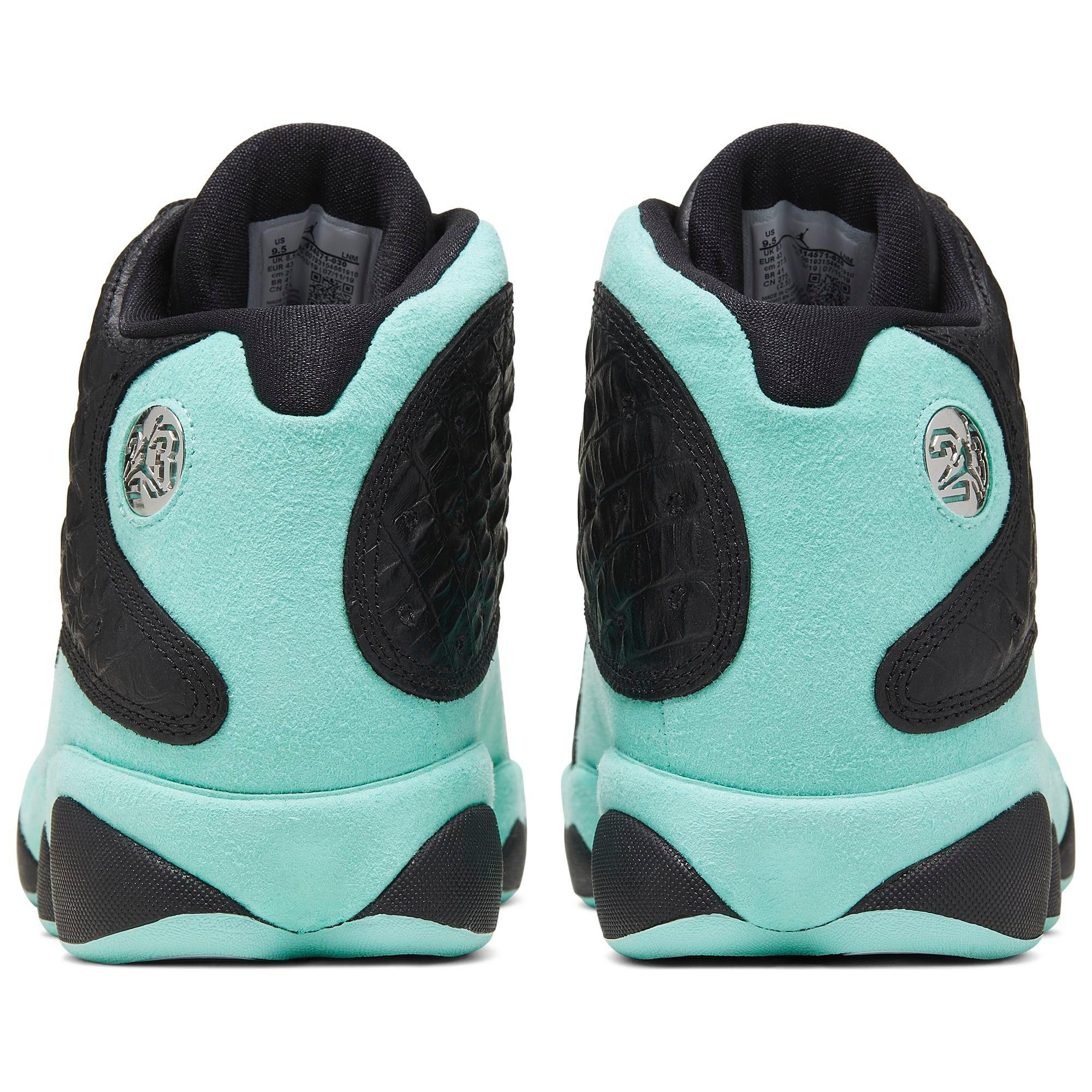 jordan 13 island green price