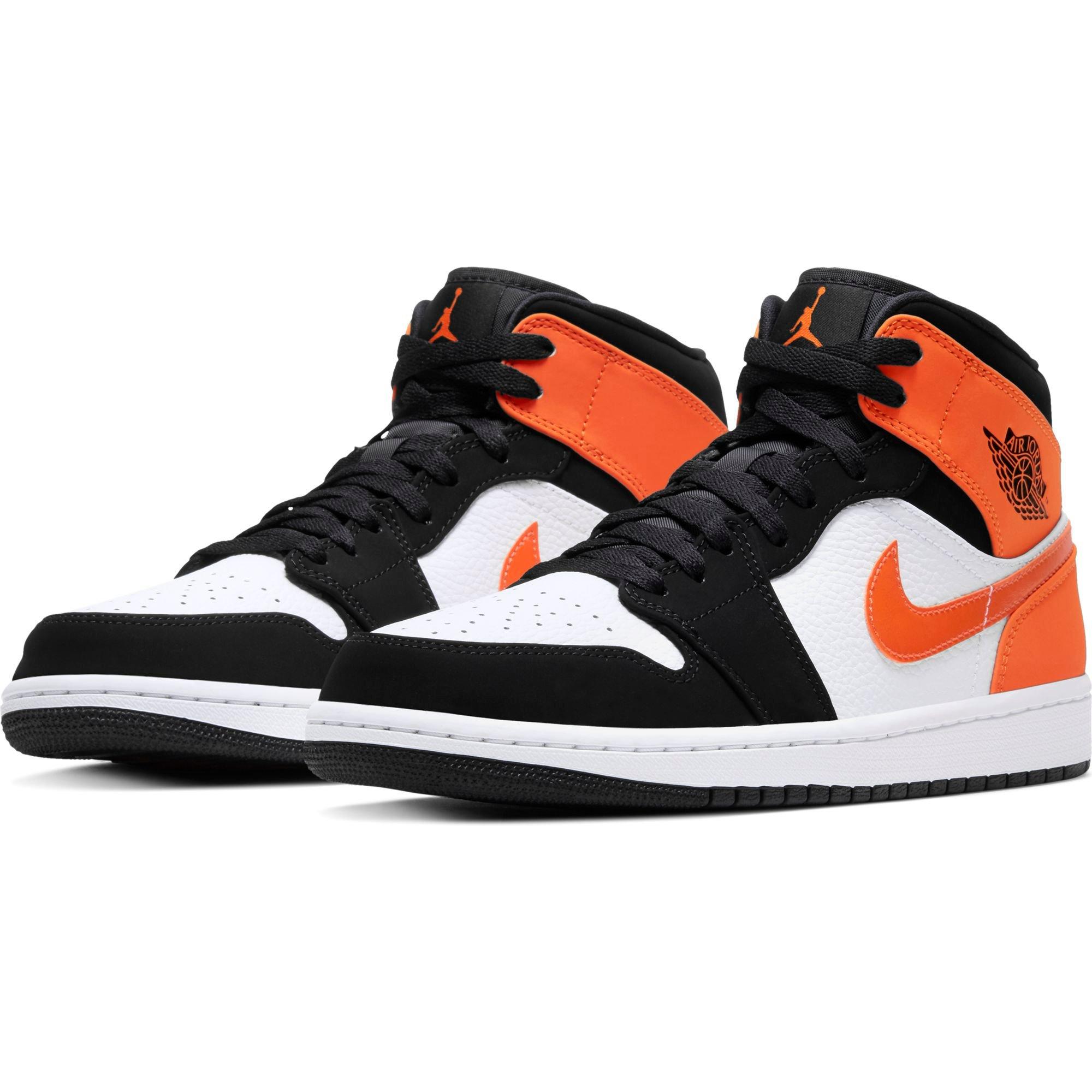 mens orange jordans