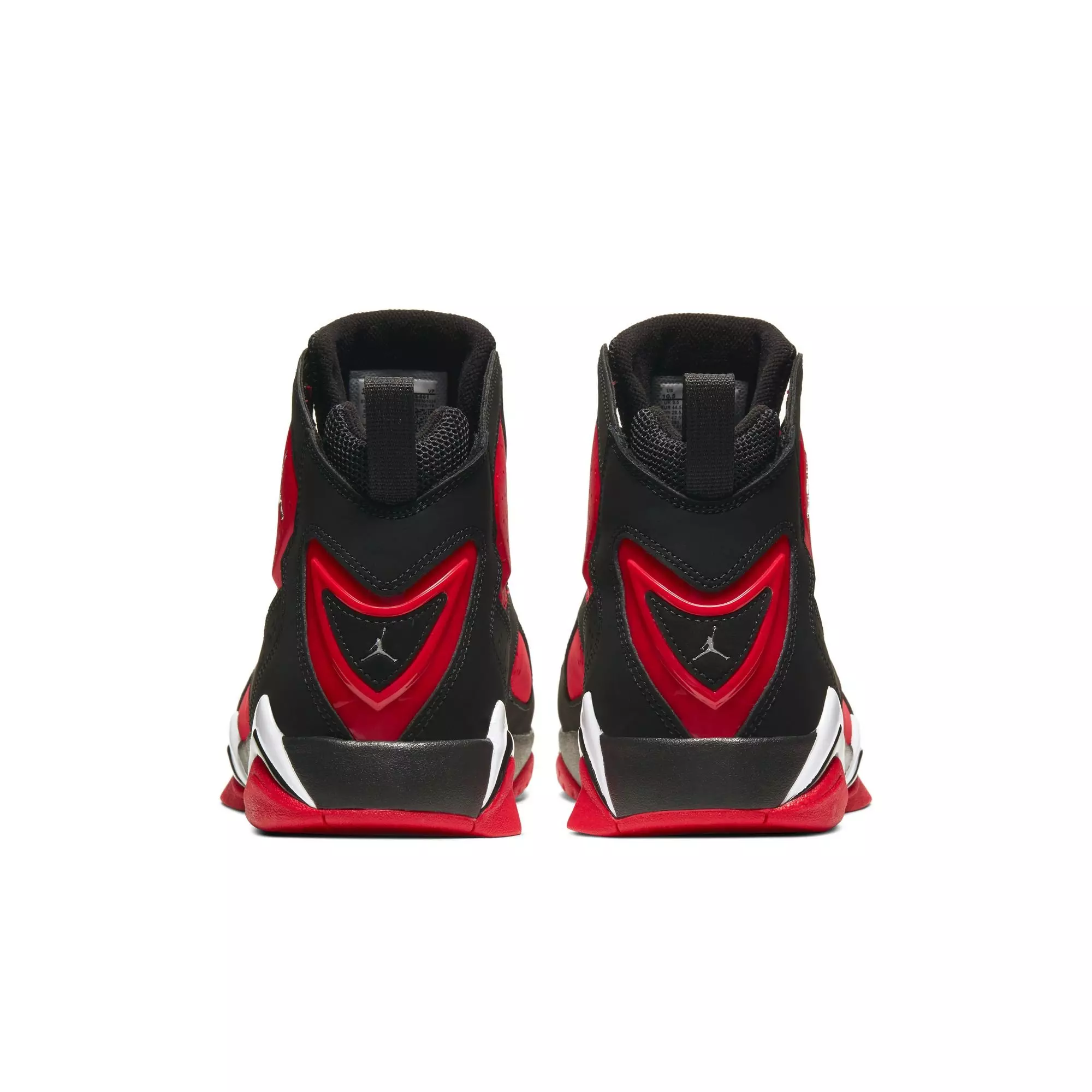 Jordan True Flight "Black/Chrome/University Red/White" Men's Shoe - RED/BLACK