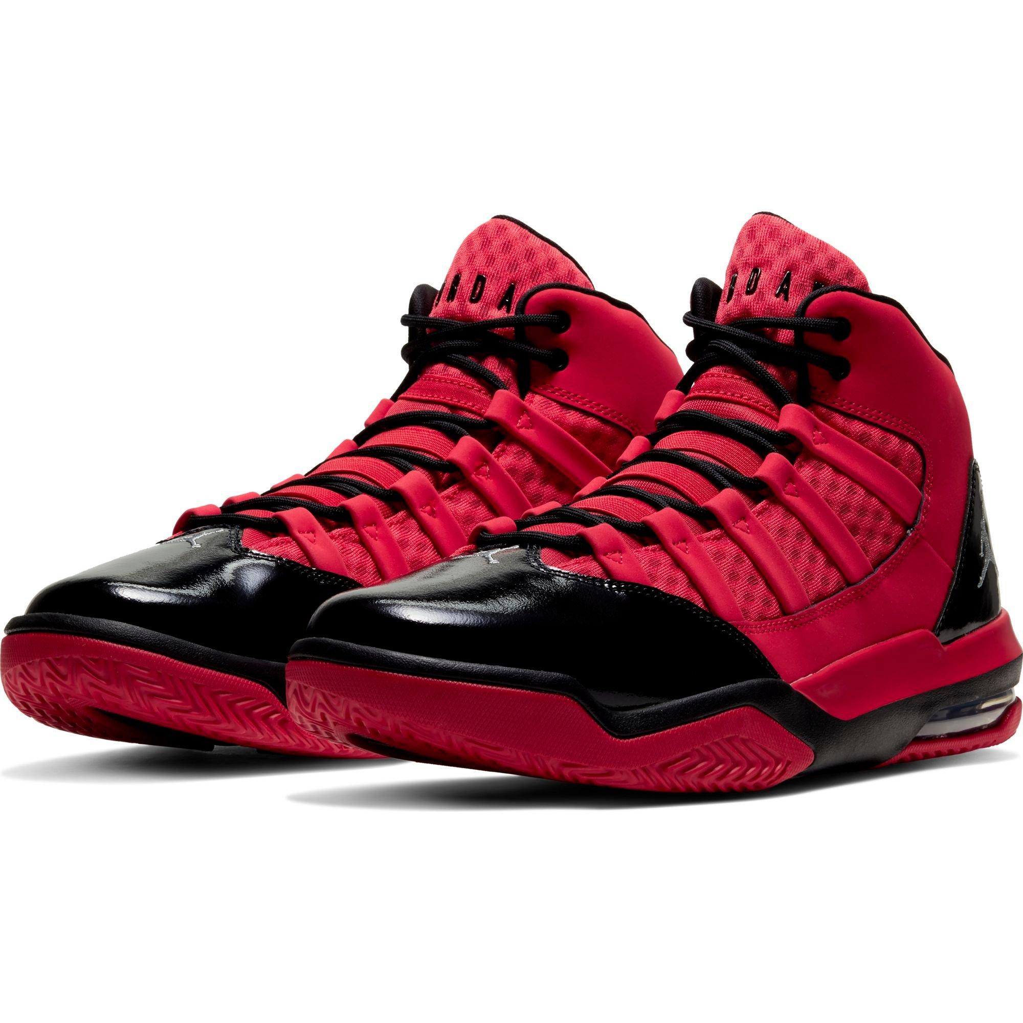 jordan aura red and black