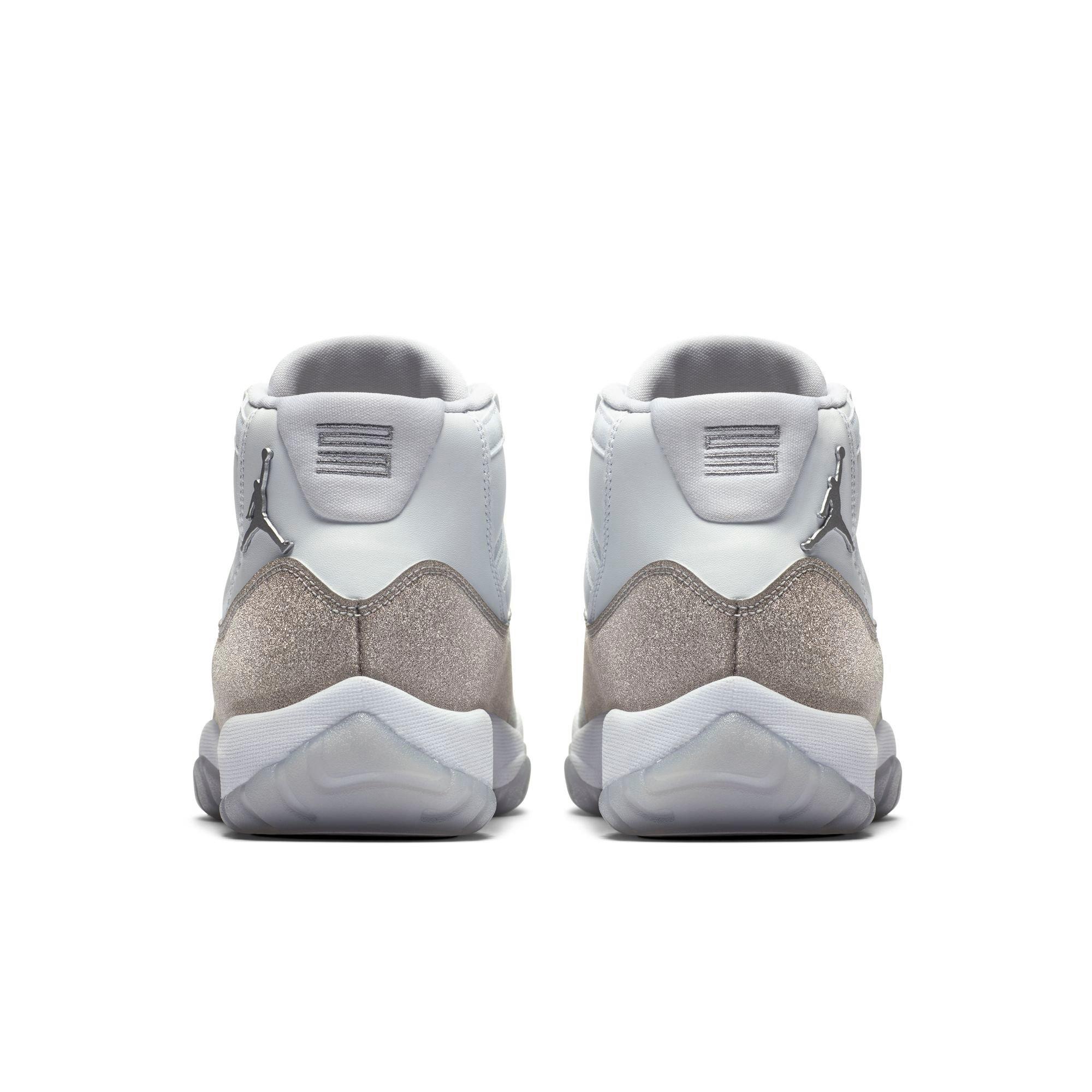air jordan 11 metallic silver price