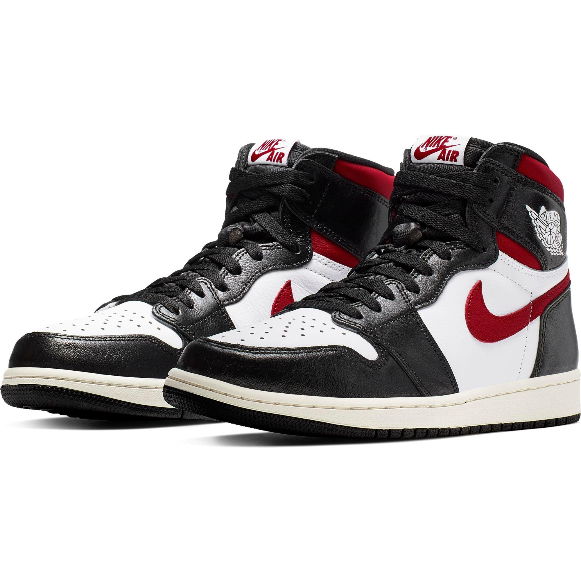 retro 1 black red white