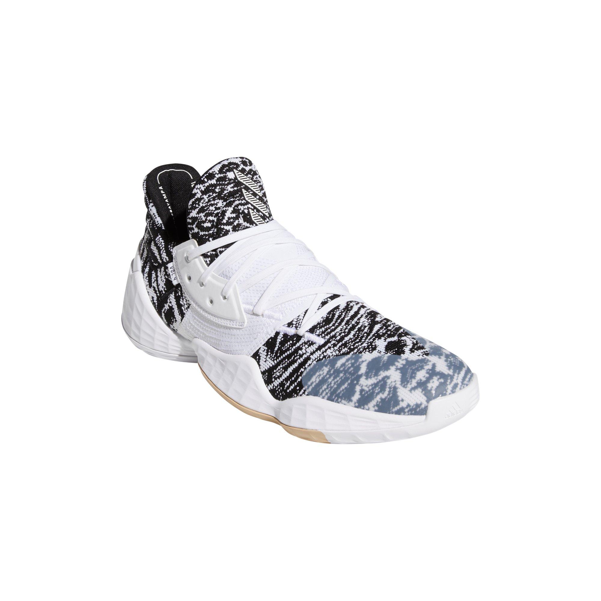 black and white james harden shoes