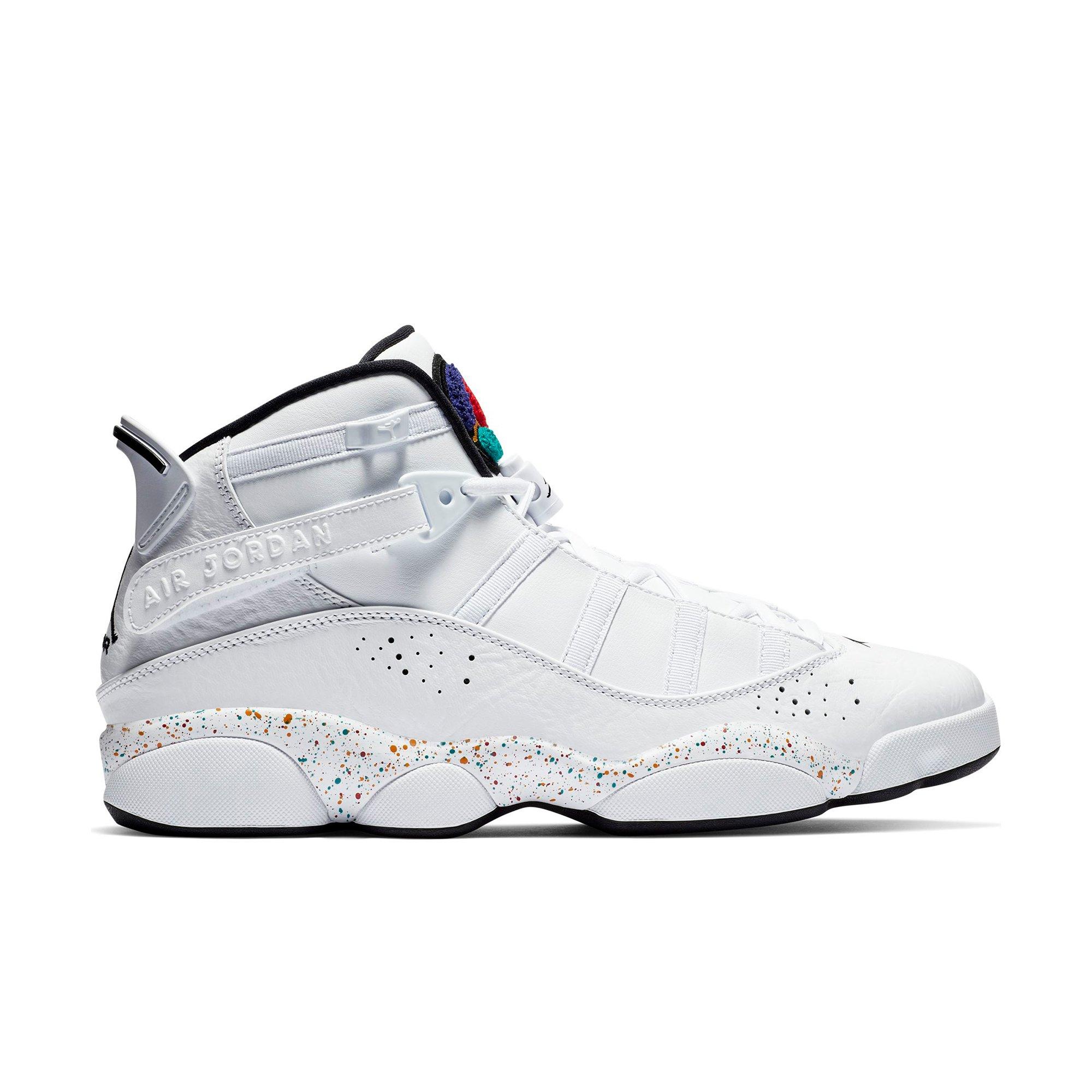 jordan 6 rings rainbow