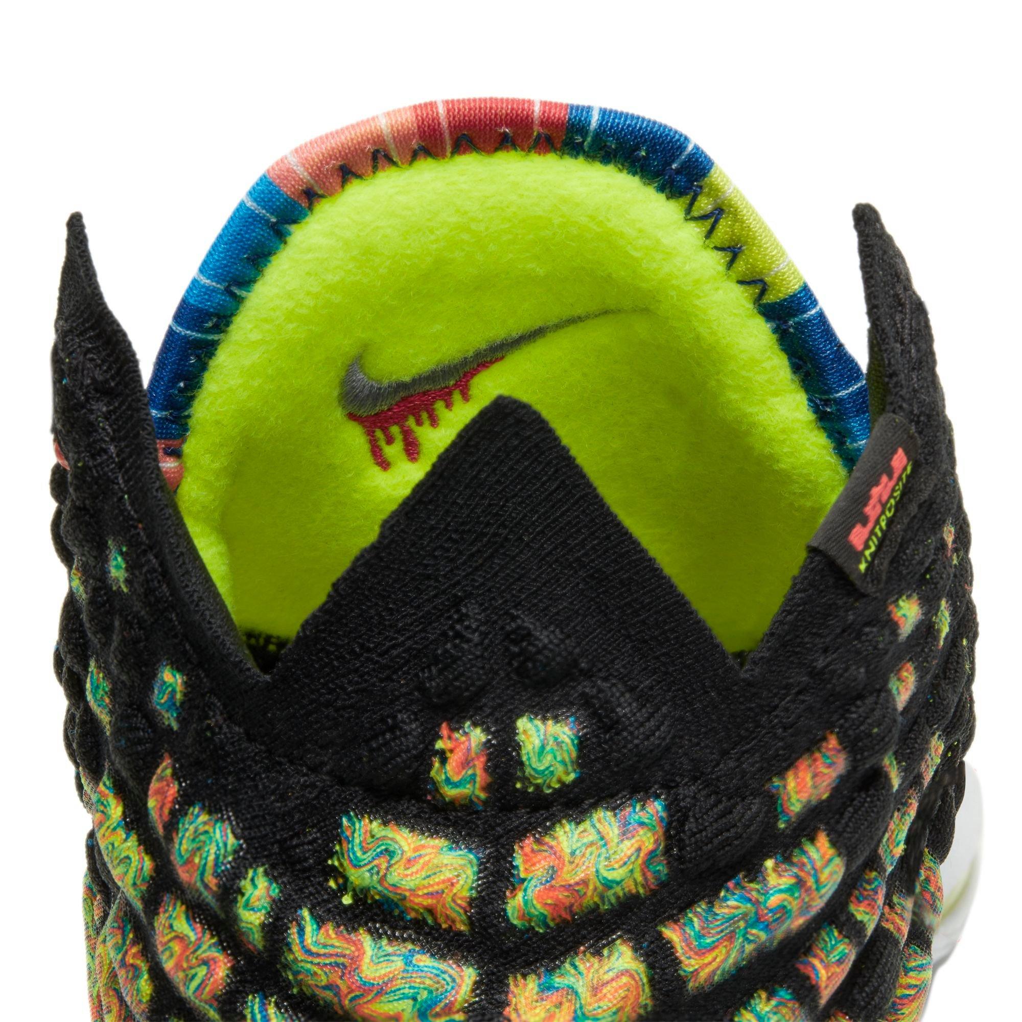 lebron james multicolor shoes
