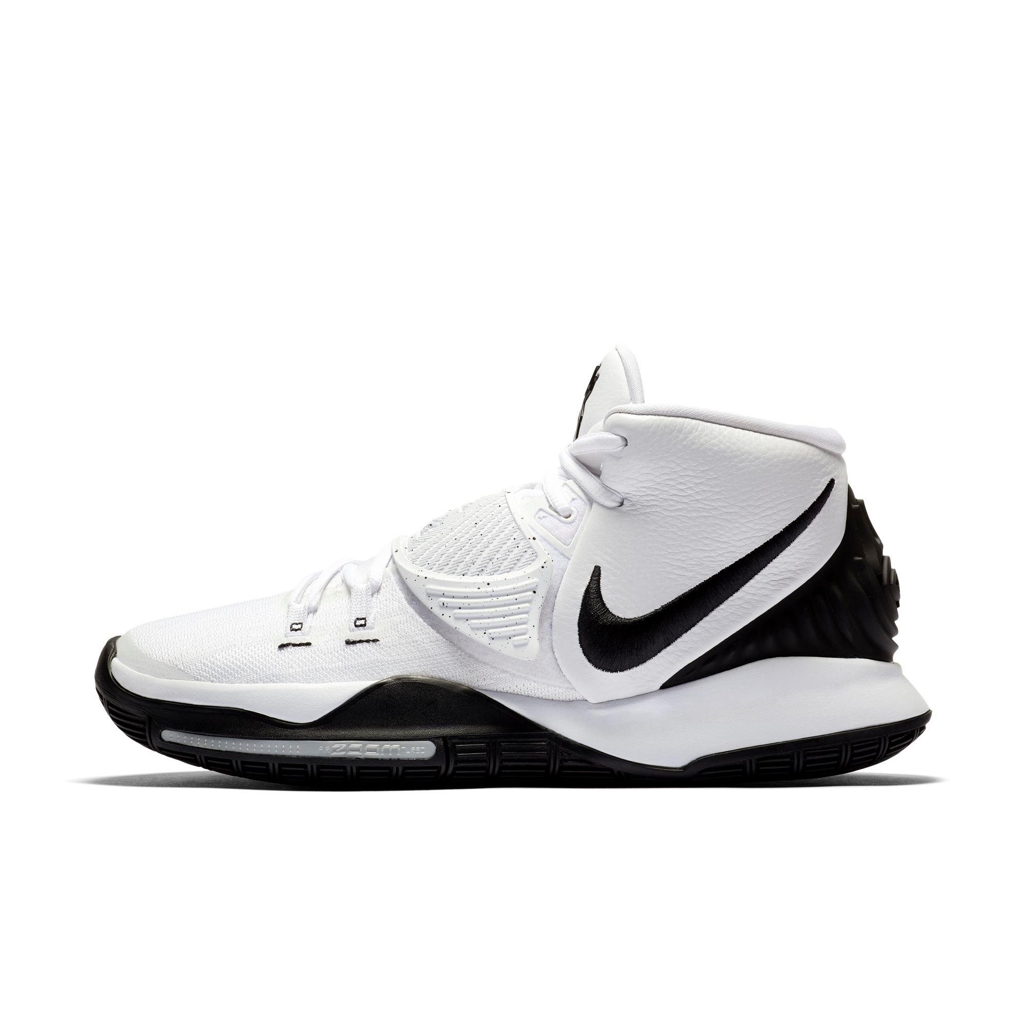 black and white kyrie irving shoes