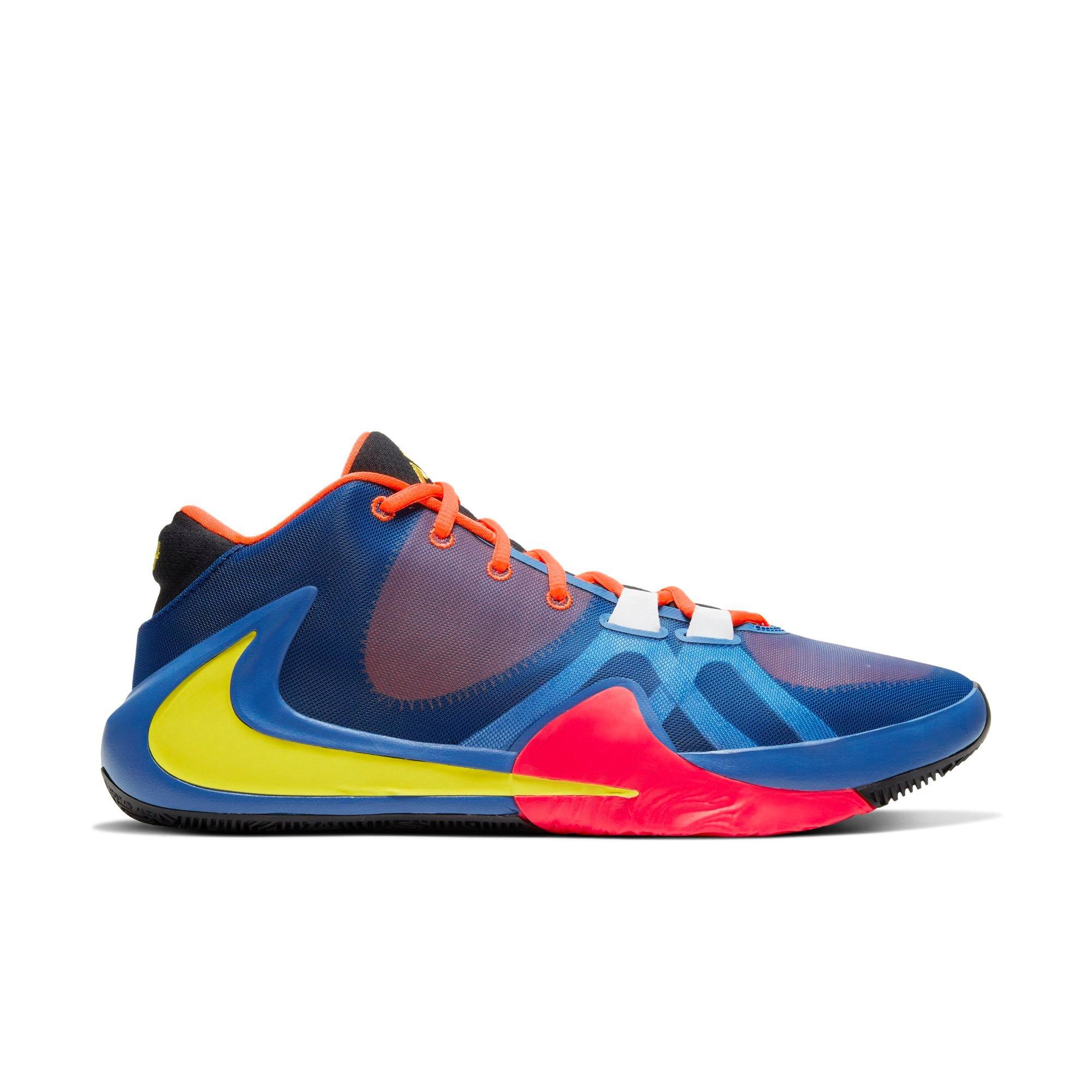 men's nike zoom freak 1 multi basketball shoes