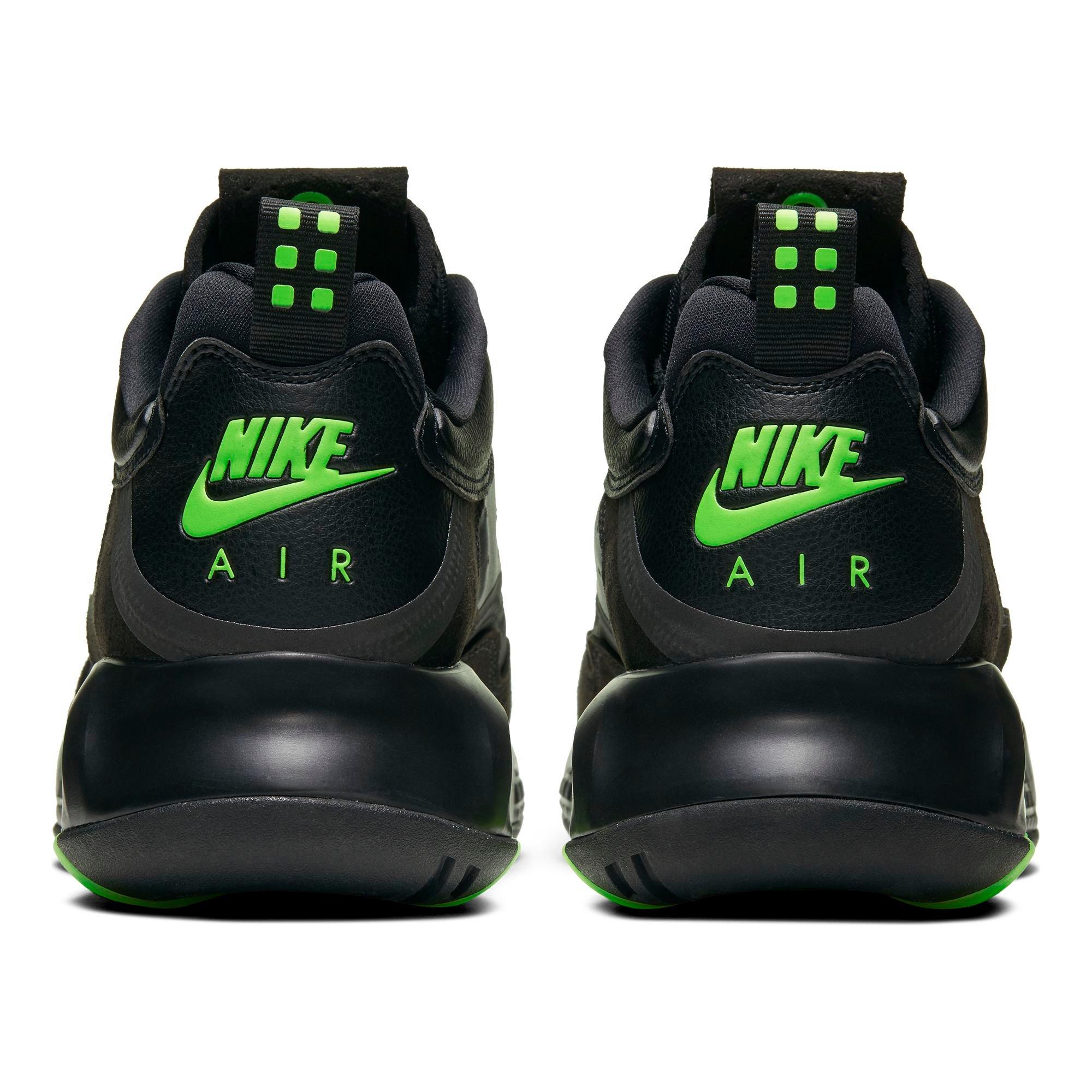 Jordan Air Max 200 "Black/Electric Green" Men's Shoe - Black/Electric Green Thumbnail View 9