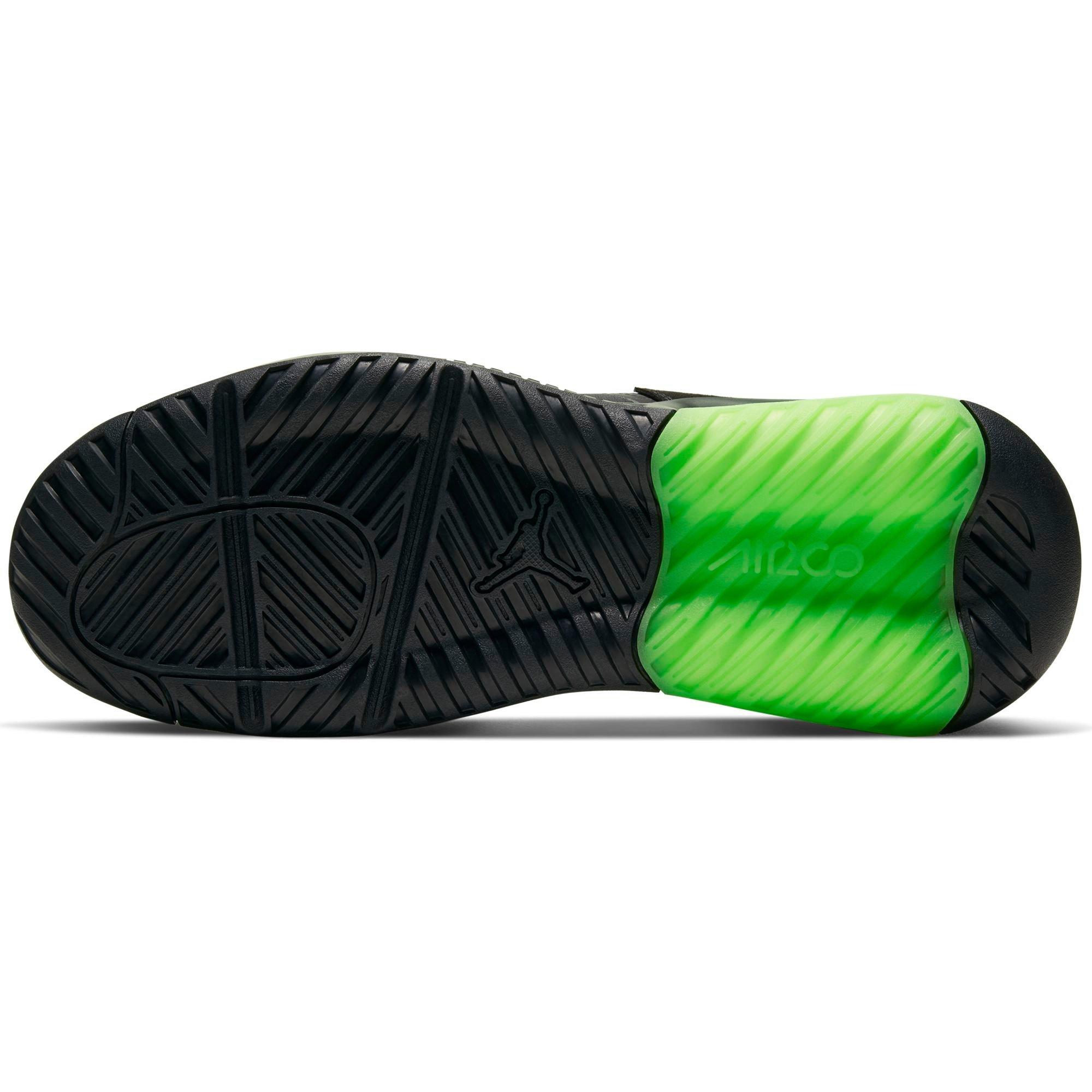 Jordan Air Max 200 "Black/Electric Green" Men's Shoe - Black/Electric Green Thumbnail View 11