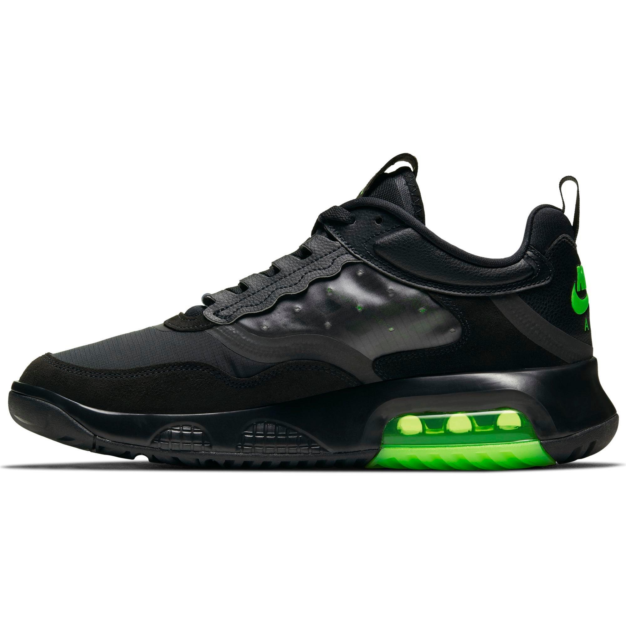 Jordan Air Max 200 "Black/Electric Green" Men's Shoe - Black/Electric Green Thumbnail View 8