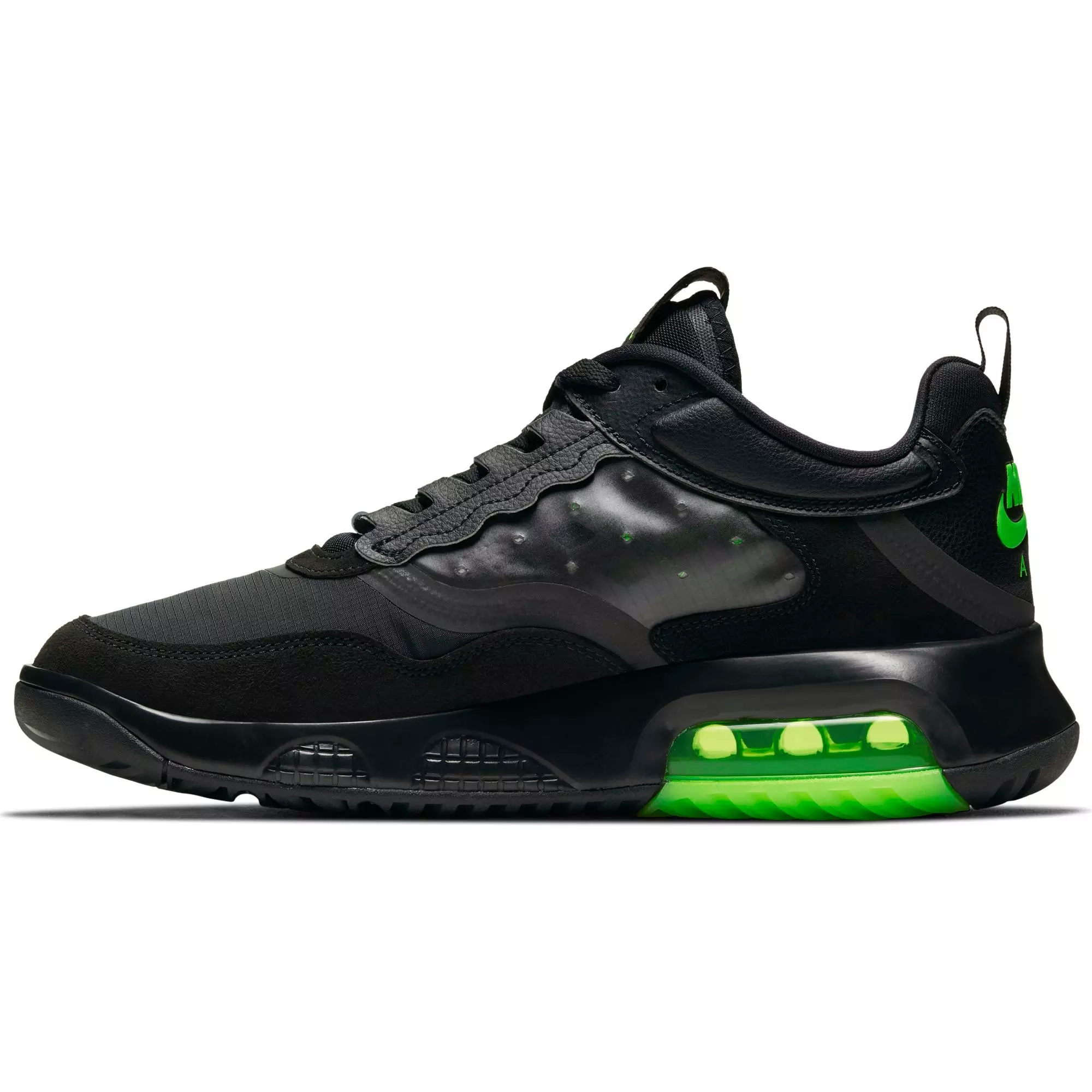 Jordan Air Max 200 "Black/Electric Green" Men's Shoe - Black/Electric Green