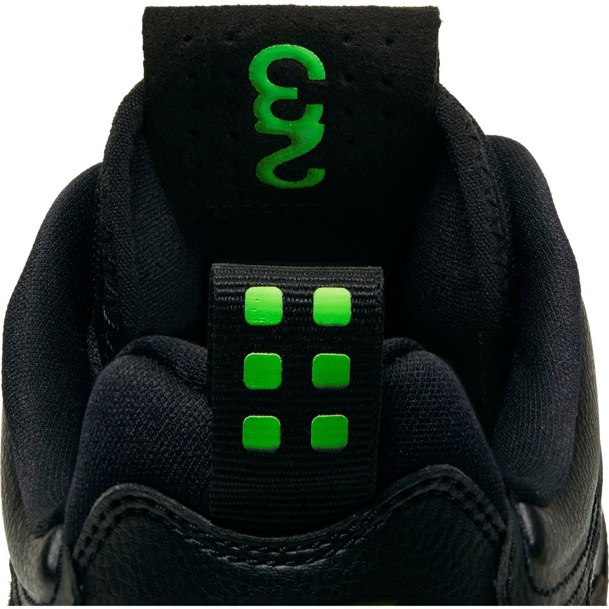 Jordan Air Max 200 "Black/Electric Green" Men's Shoe - Black/Electric Green Thumbnail View 3