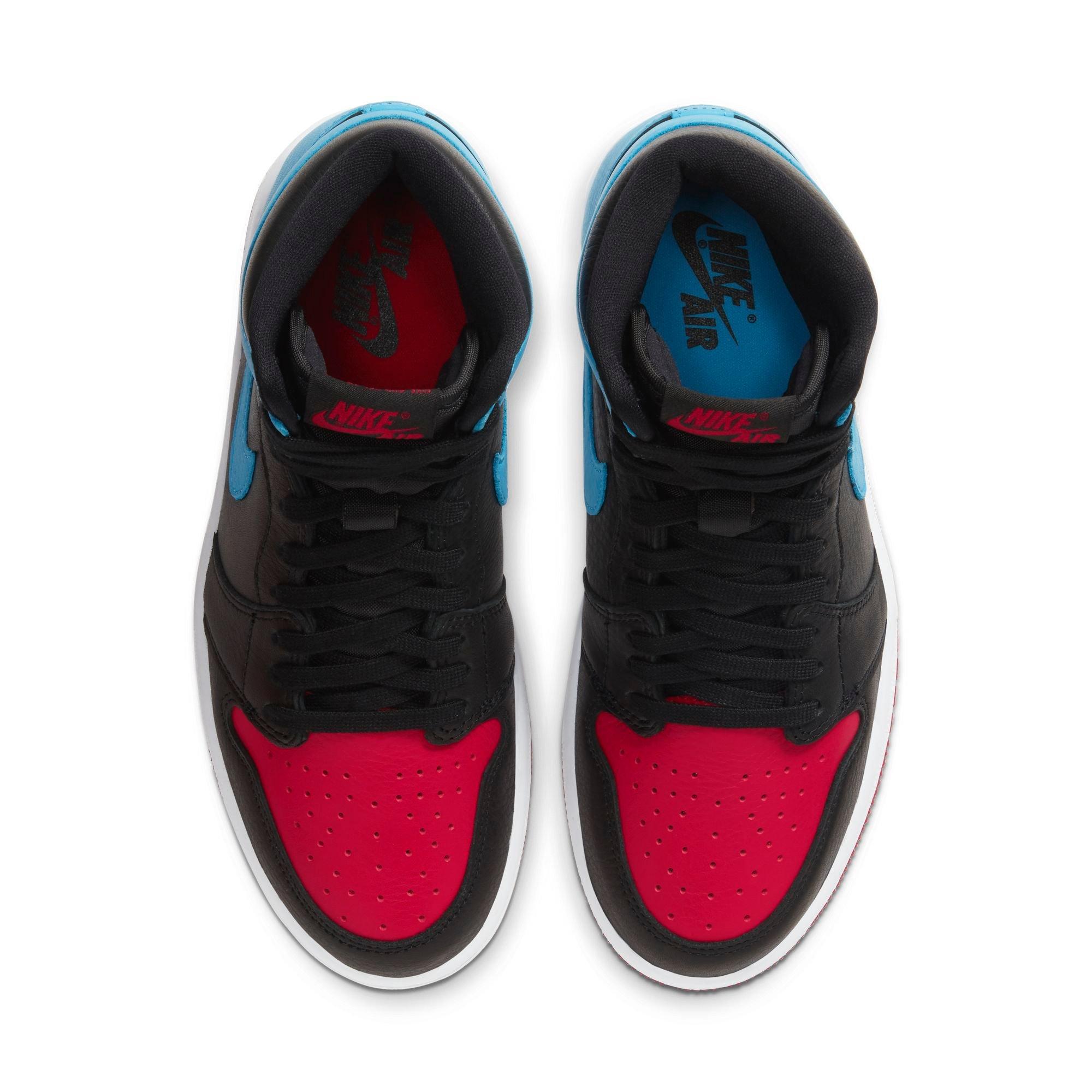 black blue red jordan 1