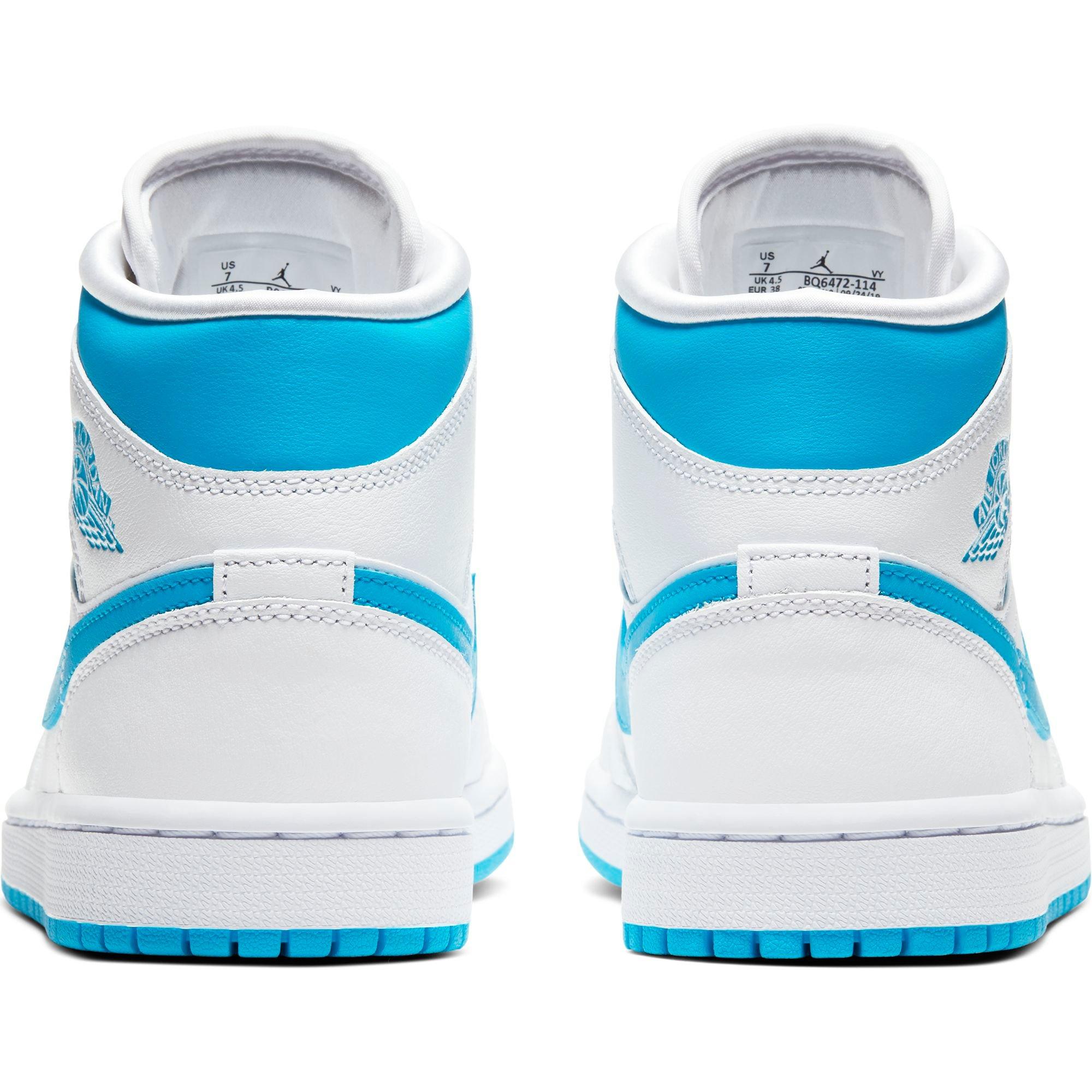 jordan 1 mid white powder blue