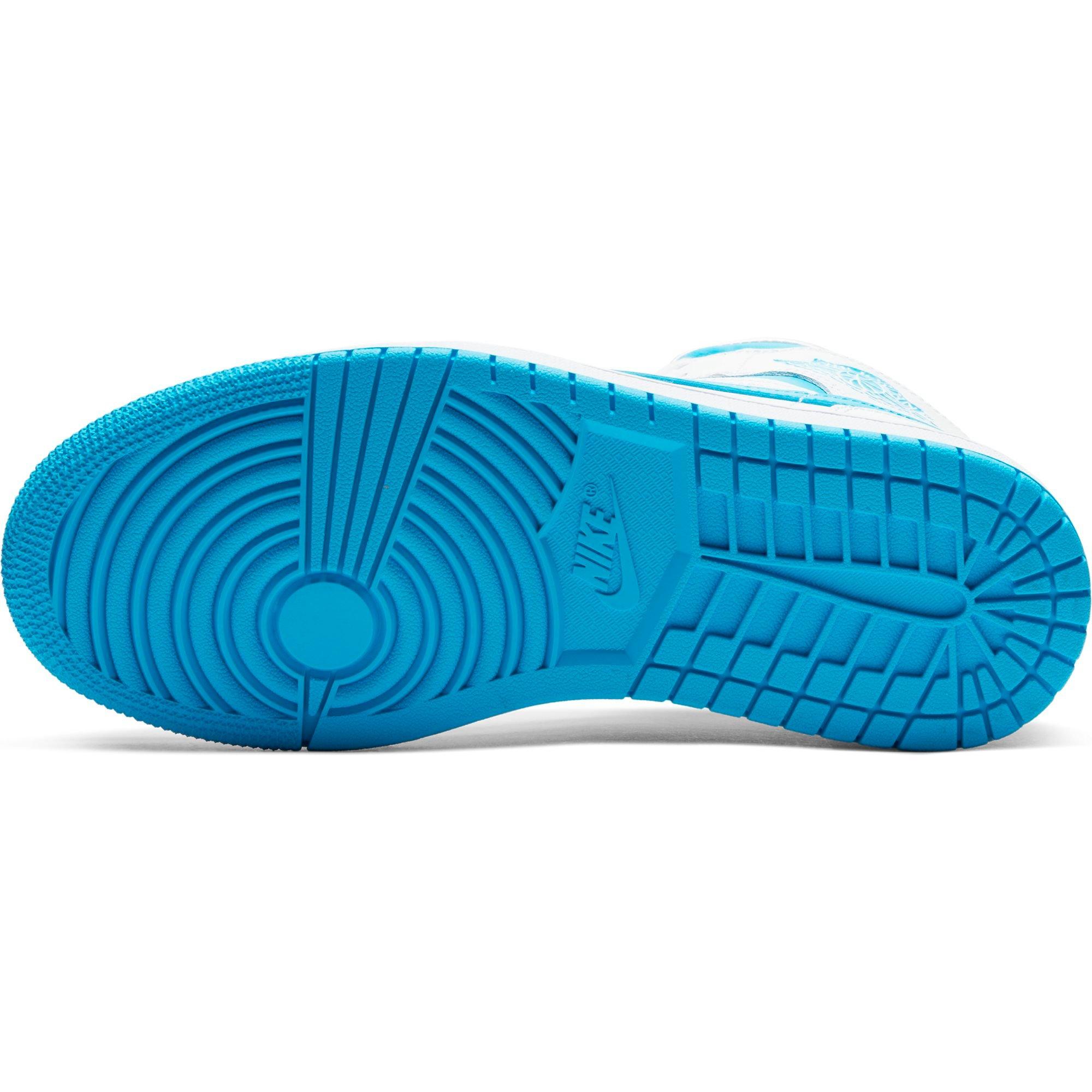 air jordan 1 mid wmns white powder blue