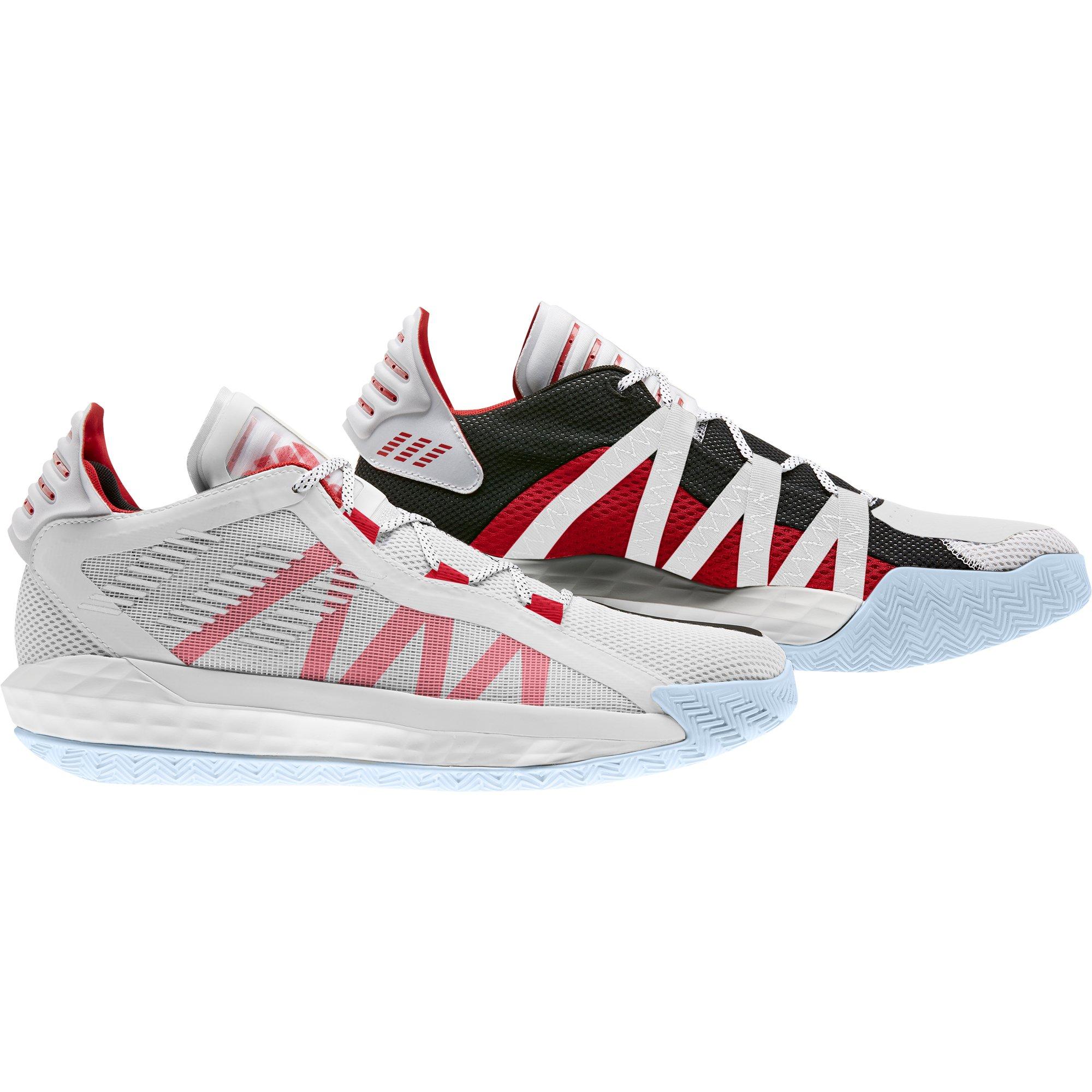 dame 6 white and red
