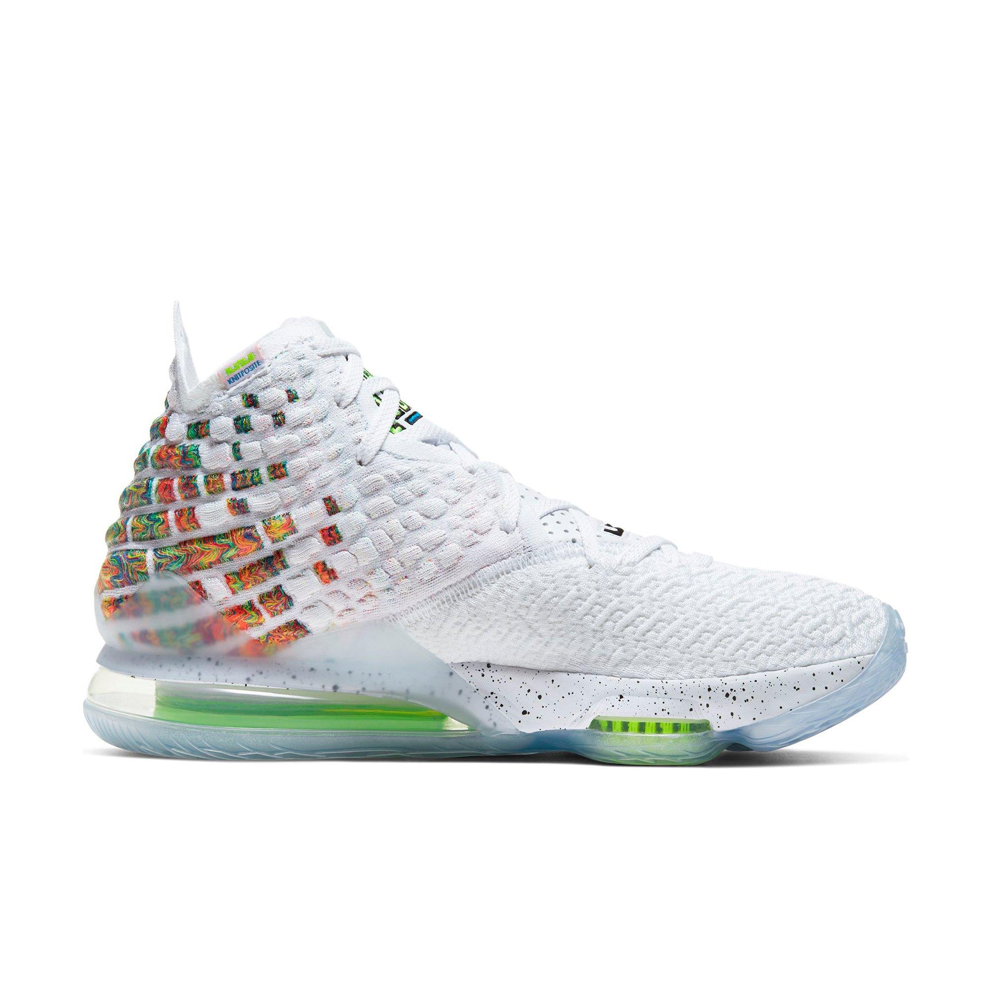 all white lebron shoes