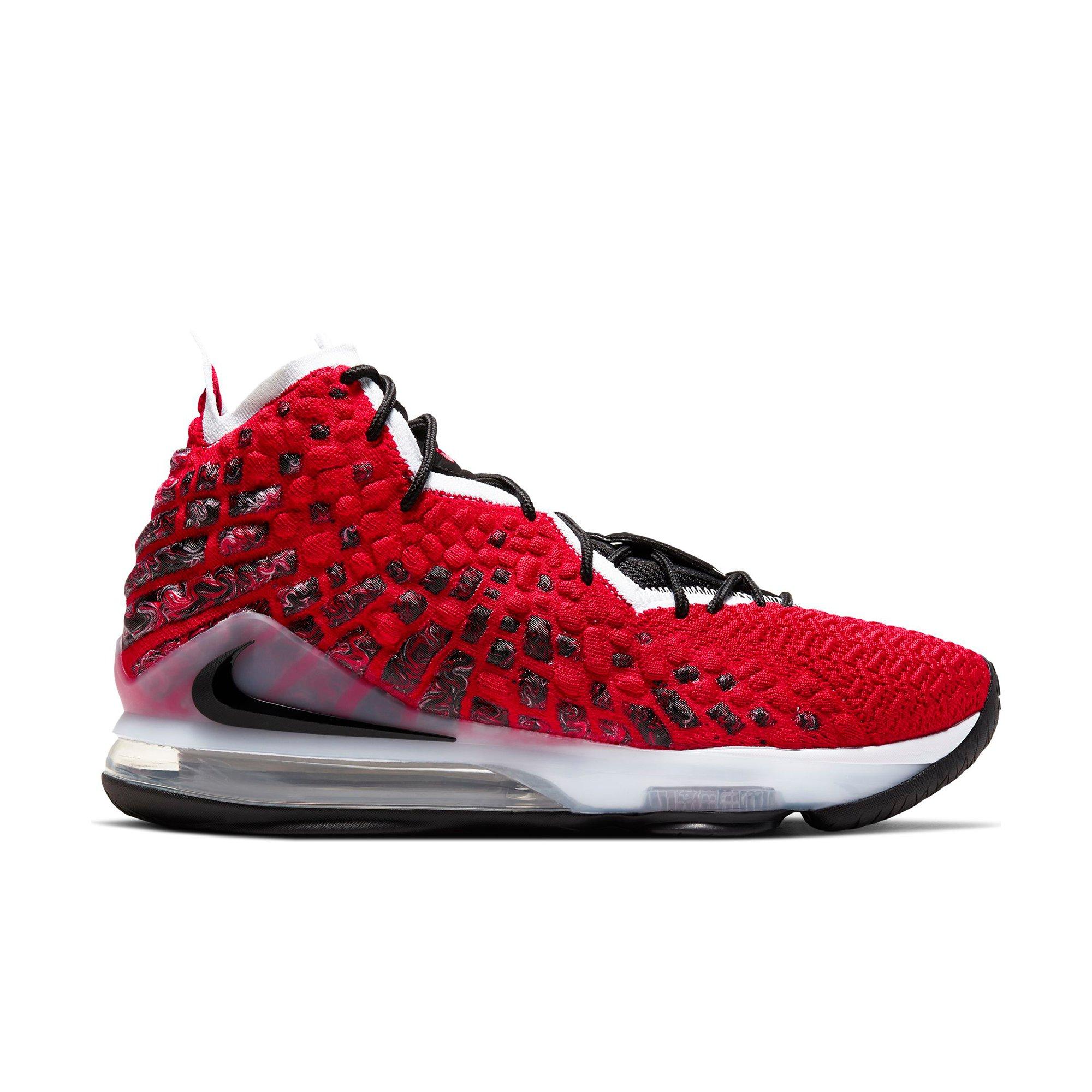 lebron shoes red